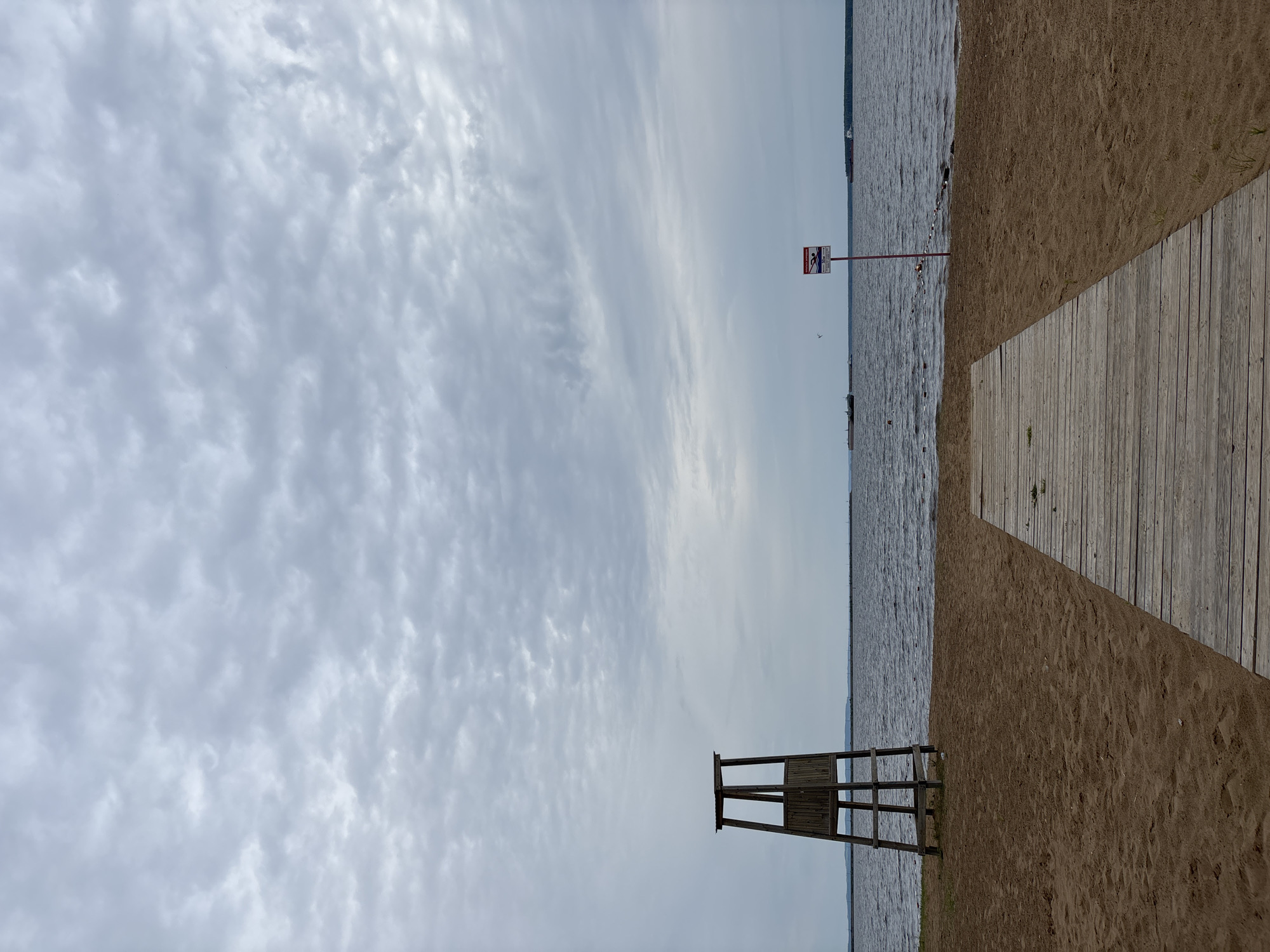 Morning recreational activities observed along Chaikovsky waterfront
