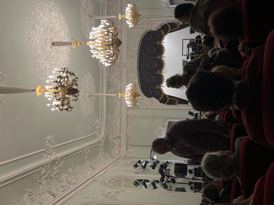 Witness documents Grand Hall interior at Saint Petersburg Capella
