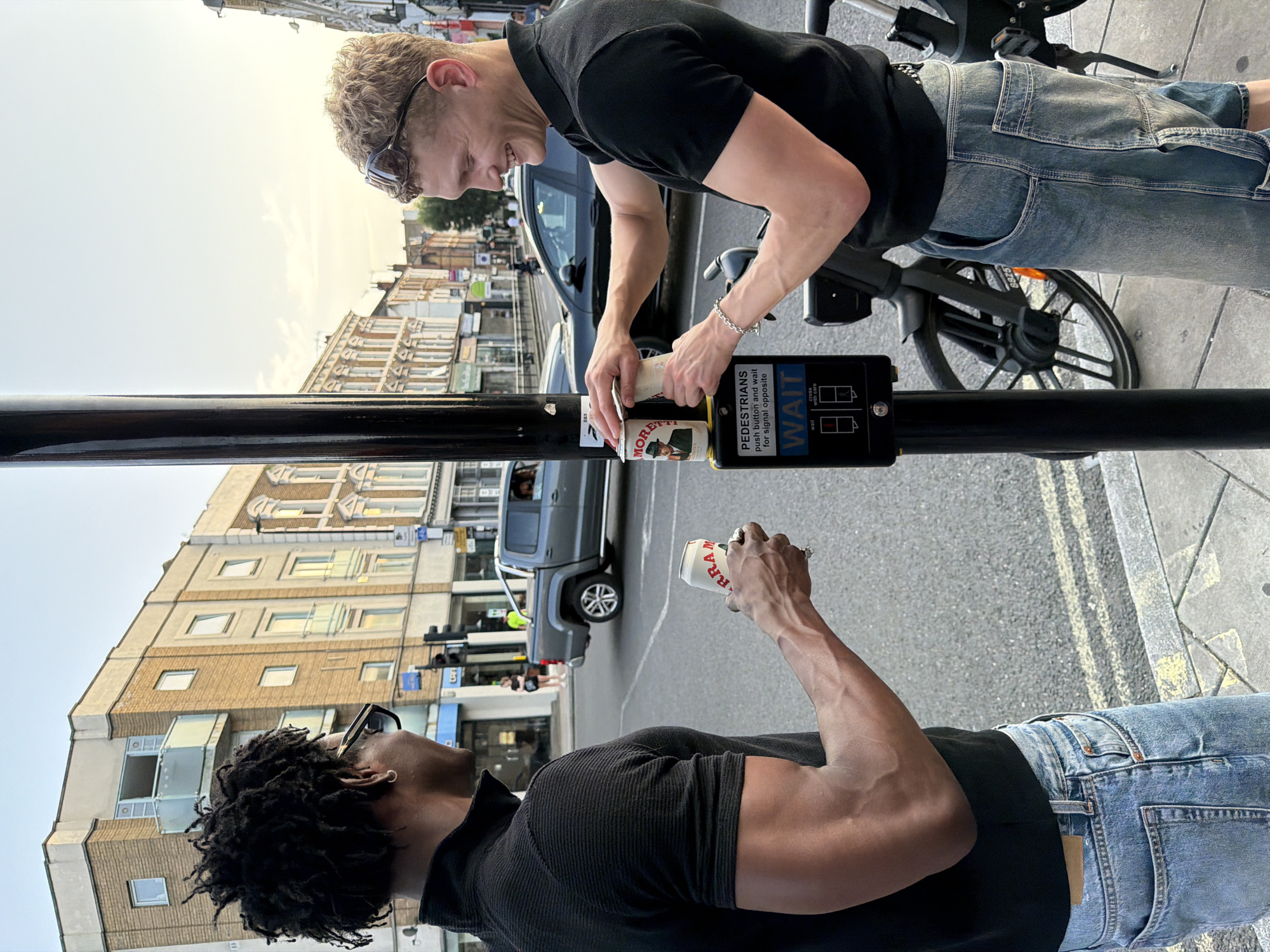 Mirror selfies and a London street stop on a June evening