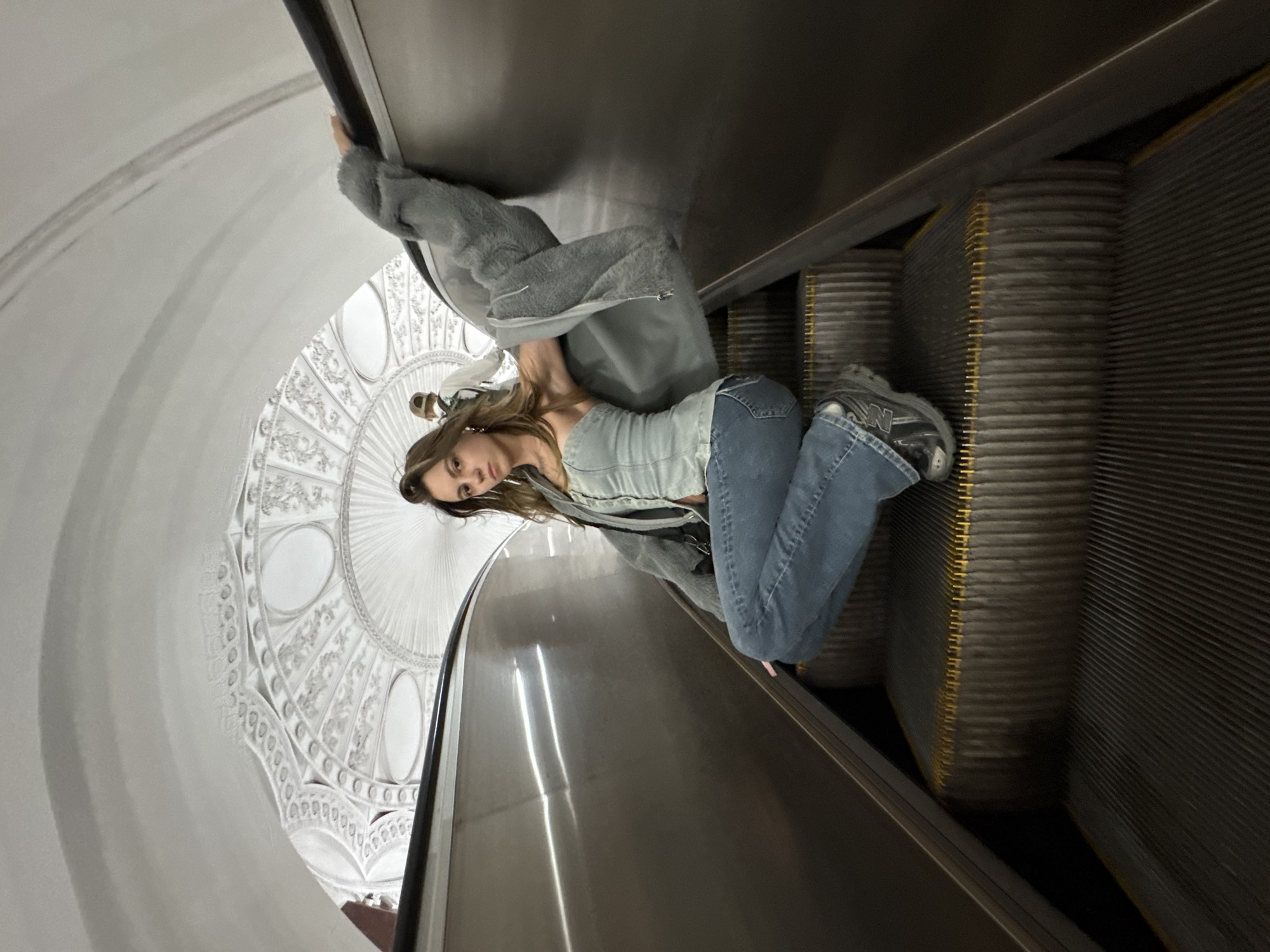 Afternoon around Moscow's metro stations and Stalinist landmarks