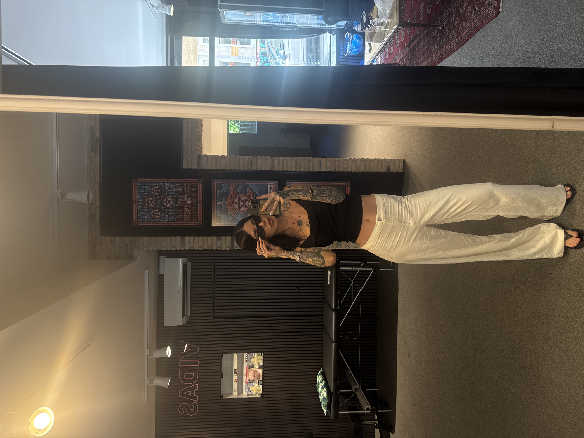 Sofia scenes: tattoo studio visit, university building documented
