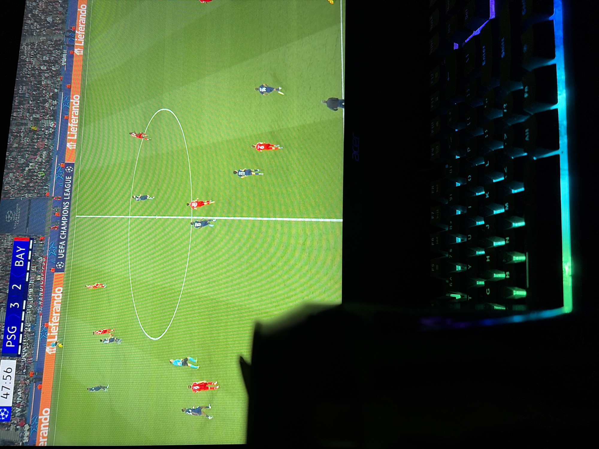 Evening gaming session documented in Buhovo, Bulgaria