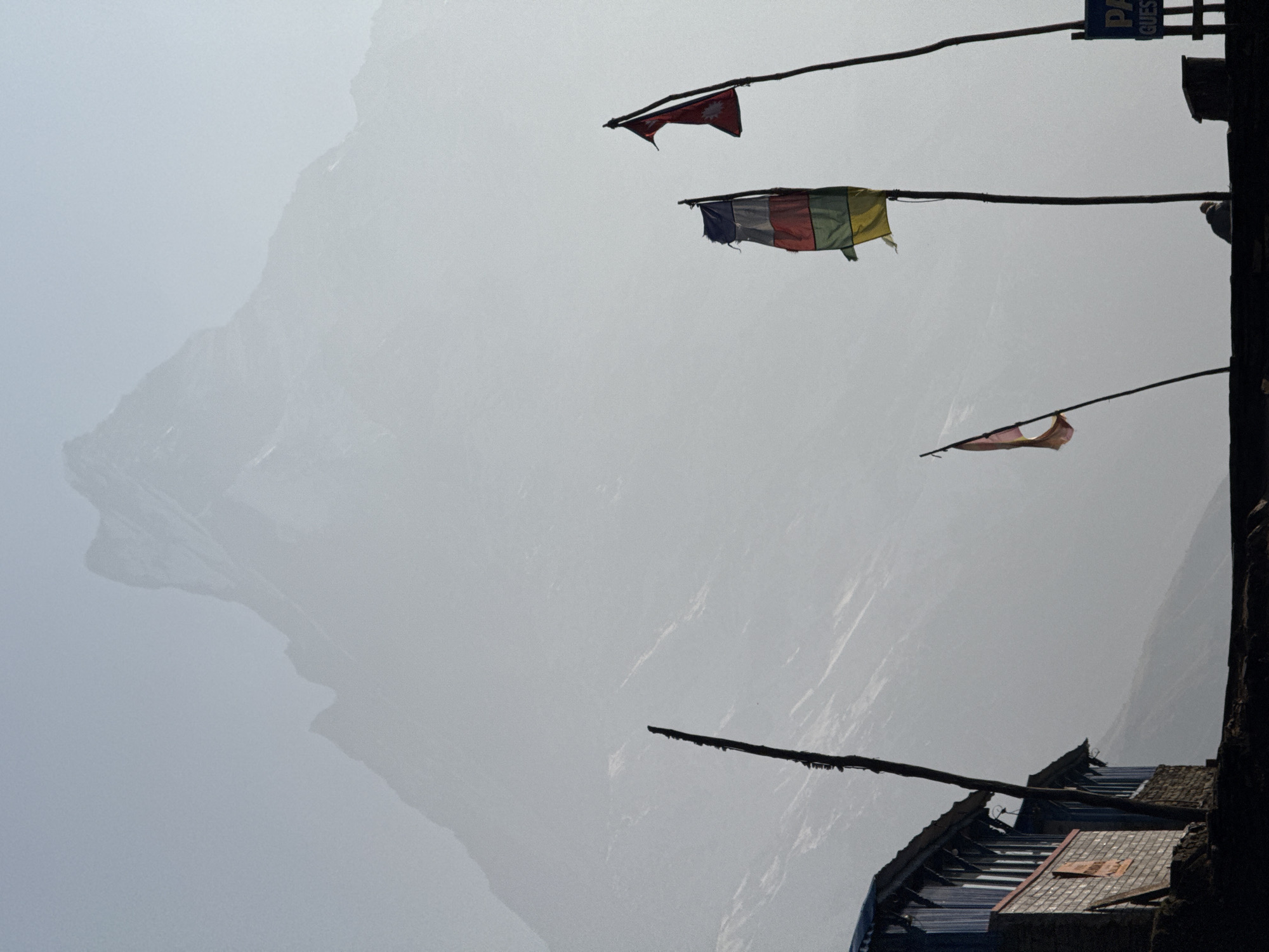 Early morning mountain gathering with music in Lwang Ghalel