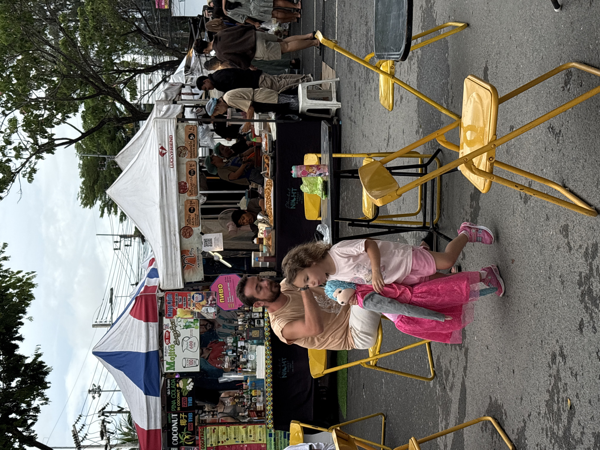 Sunday market day in Choeng Thale, Phuket