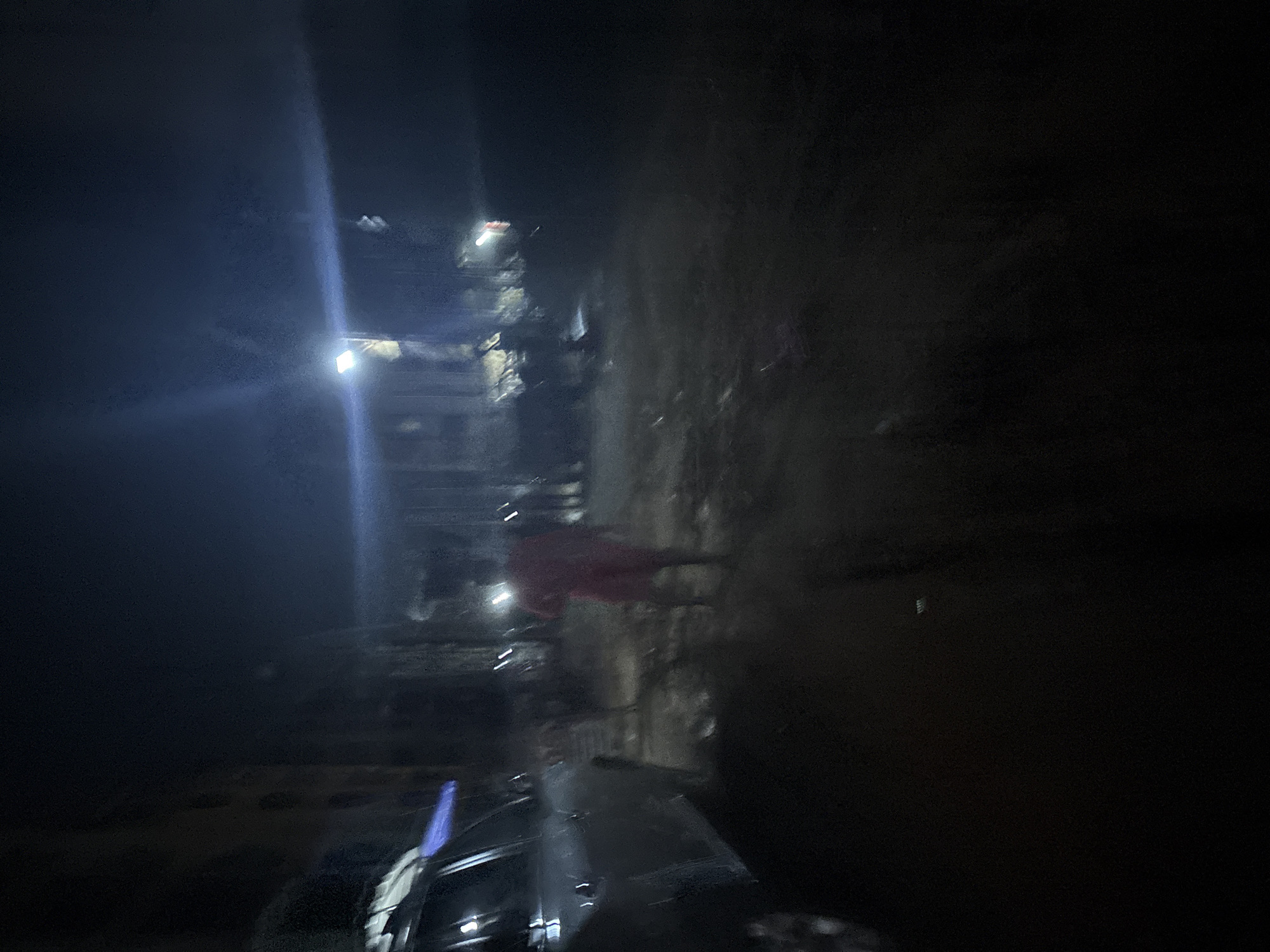 Nighttime streets and markets in Onitsha and Nkpor, Nigeria
