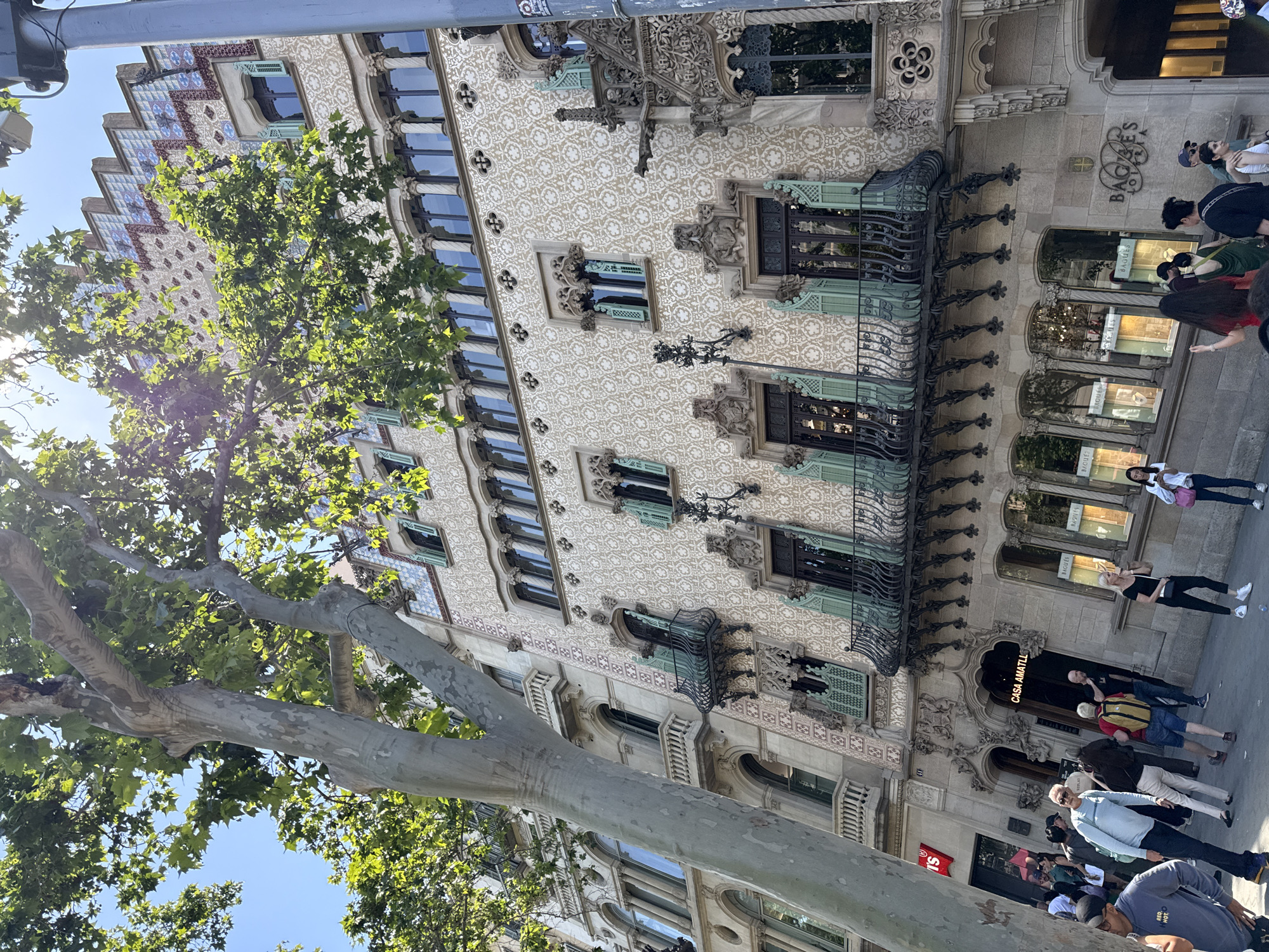 Barcelona's Modernista landmarks Casa Amatller and Casa Batlló documented