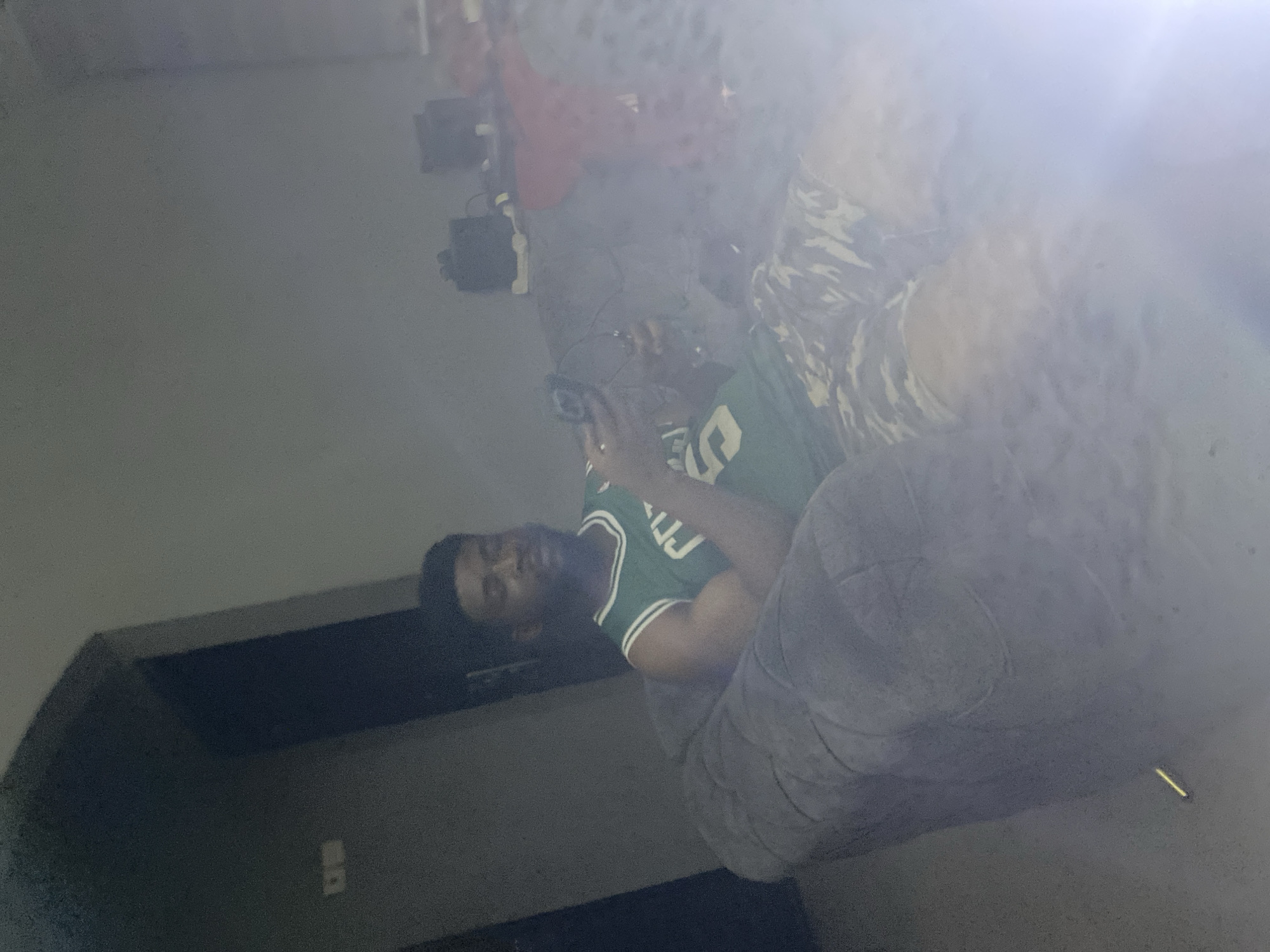 Late night indoor activities documented in Hanwa, Nigeria