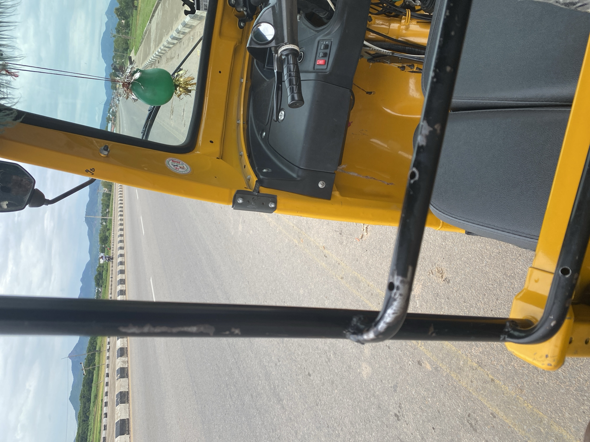 Inside a Keke Napep rolling through Jalingo's streets