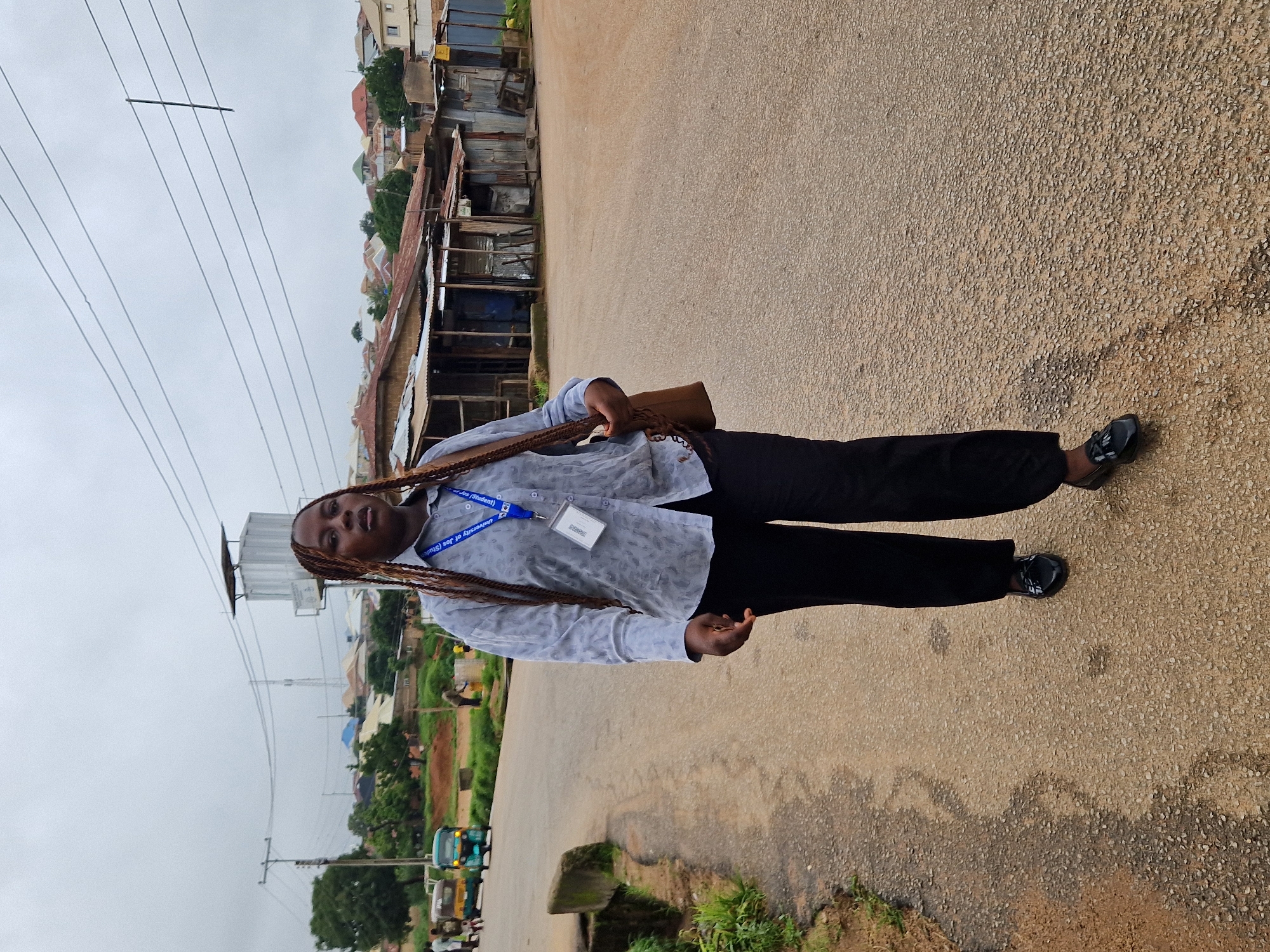 Morning street life in Kabong, Nigeria