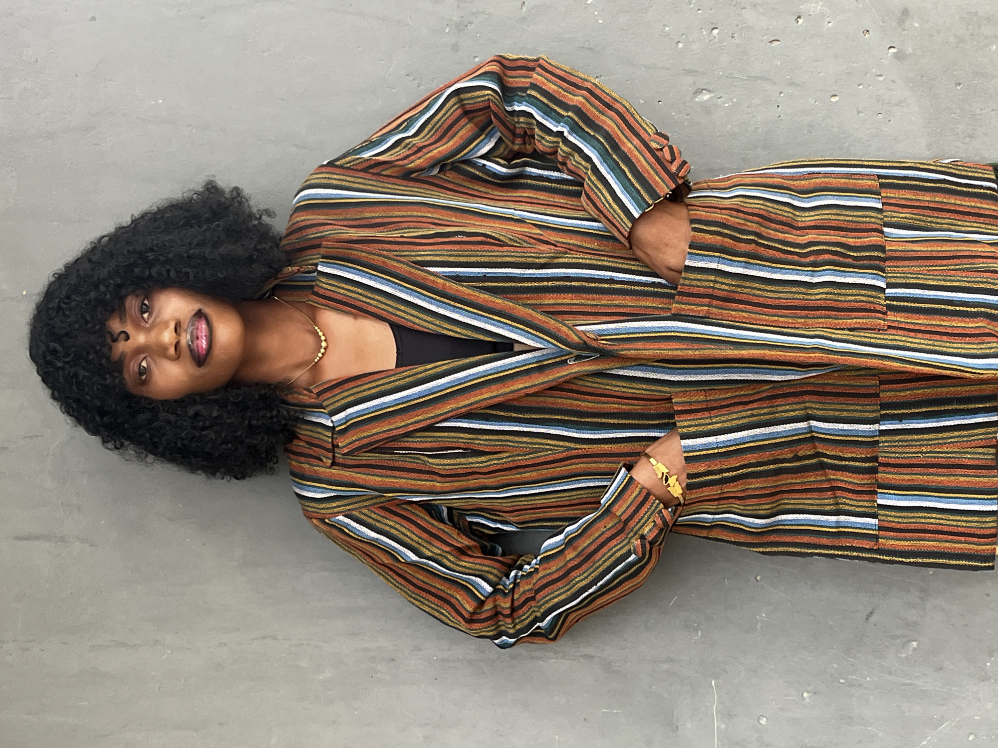 Fashion portrait session captures traditional Nigerian style in Badagry