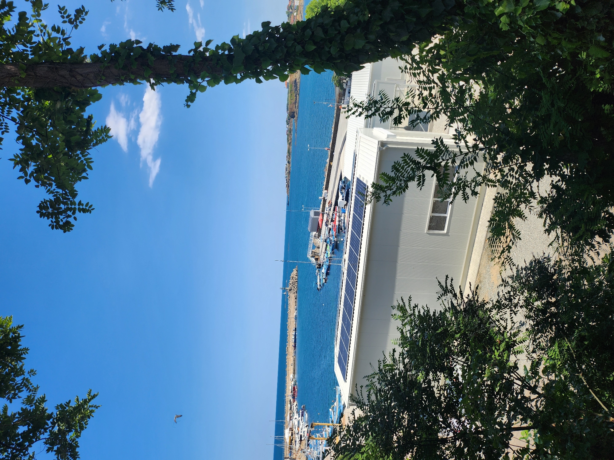 Tsarevo marina on a sunny summer day, Bulgaria