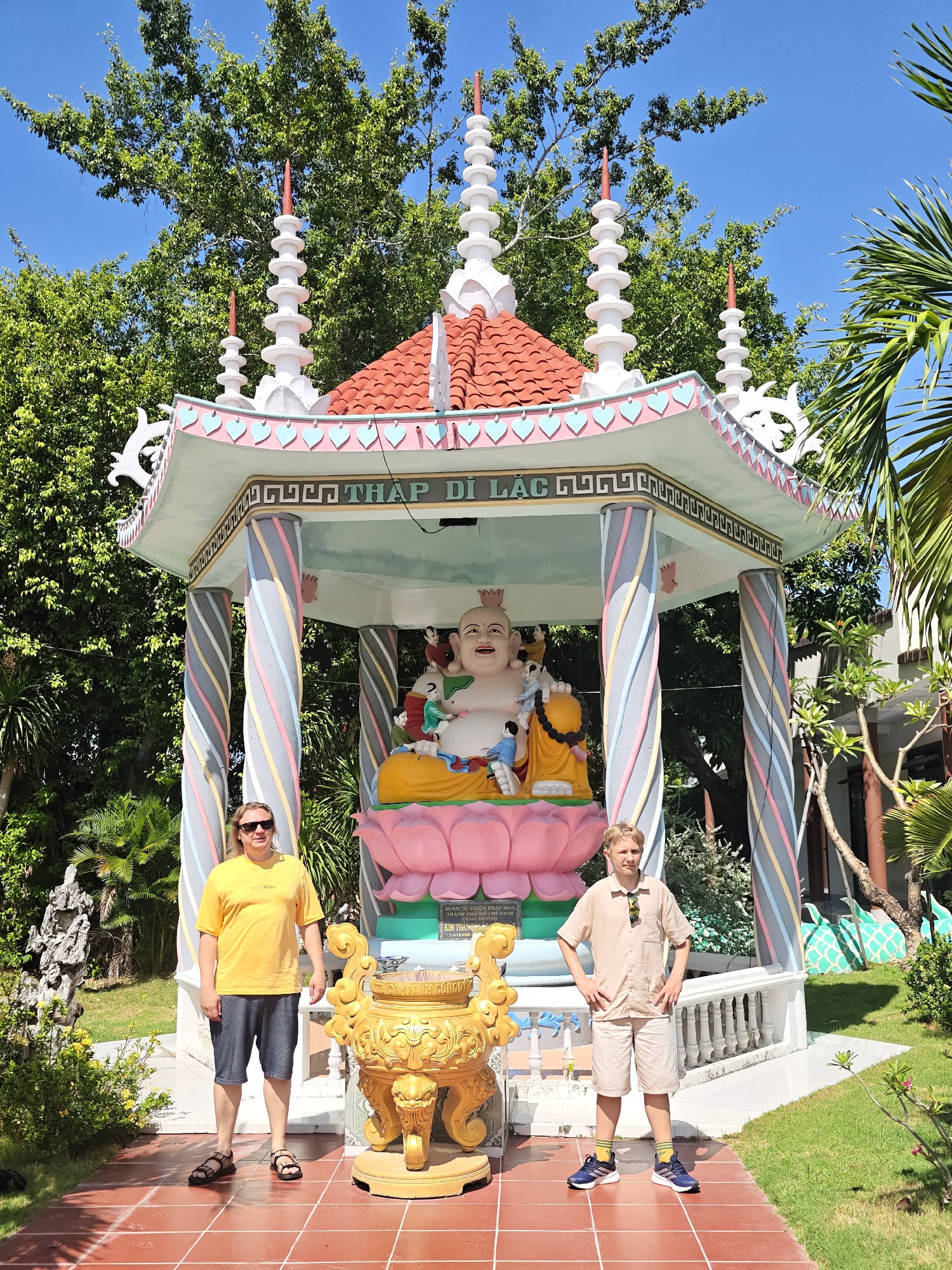 Buddhist temple complex in Cam Ranh, Vietnam