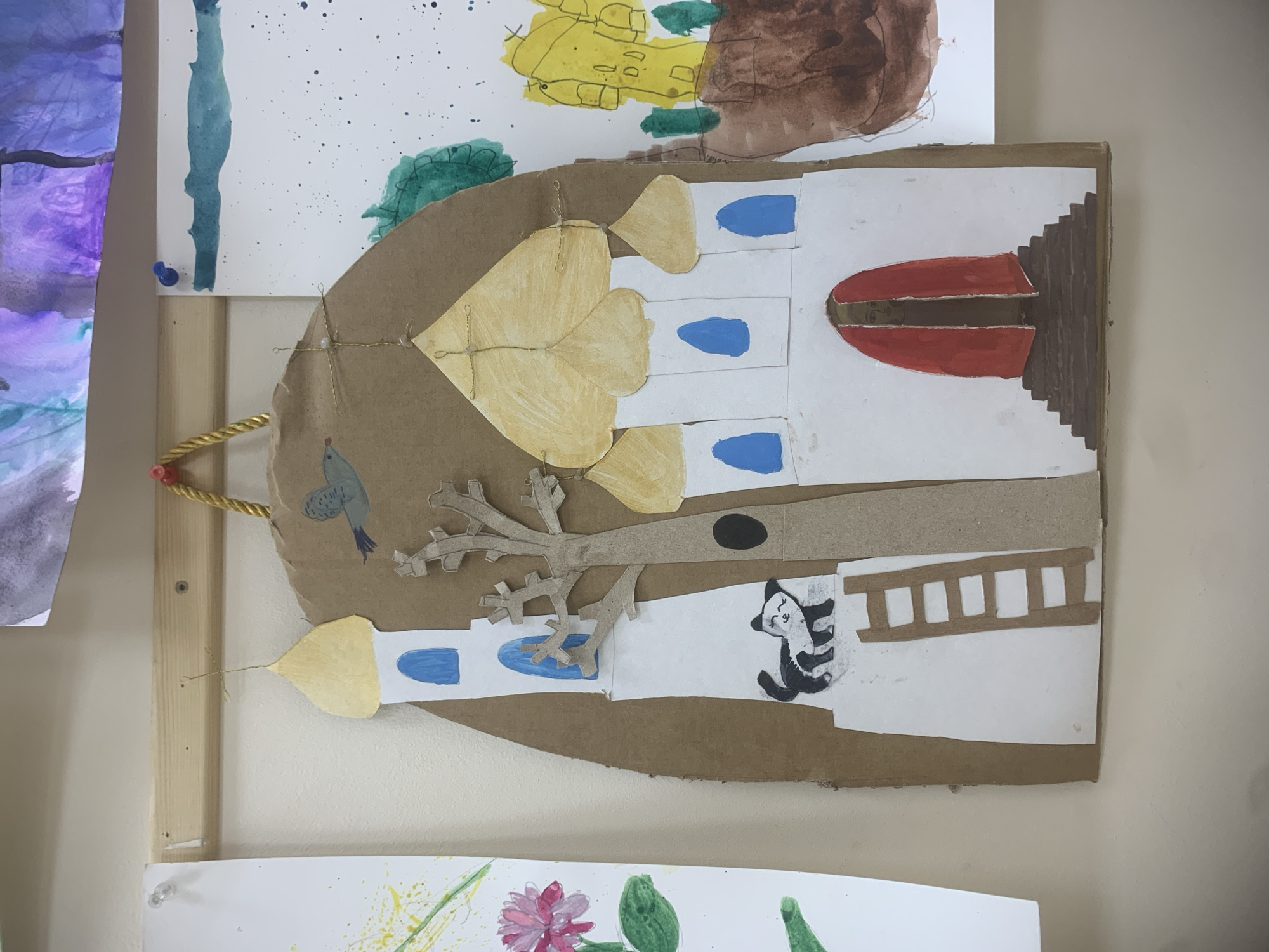 Art supplies and children's crafts documented in Izhevsk