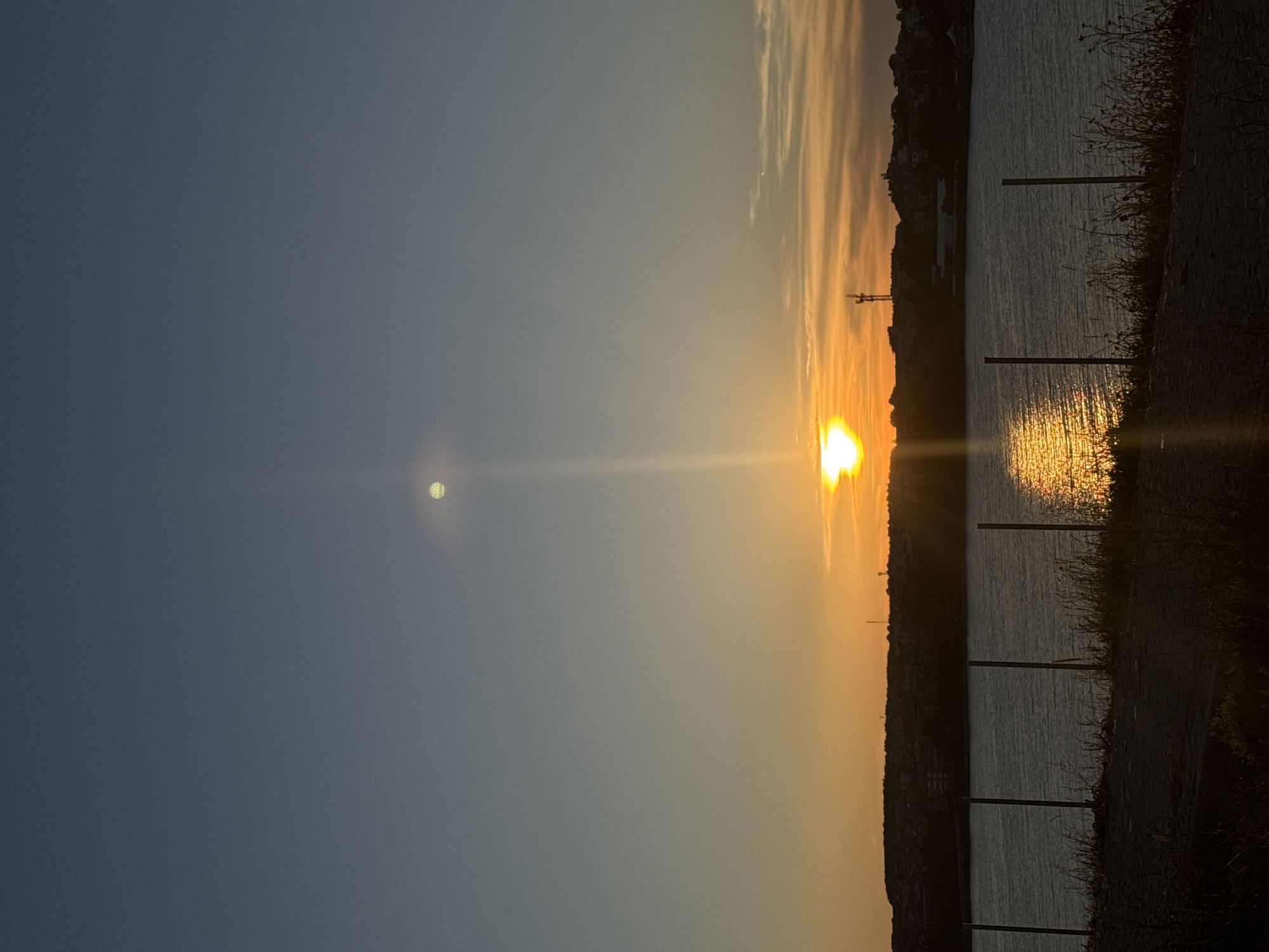 Sunset cycling moment captured along Bulgaria's Black Sea coast