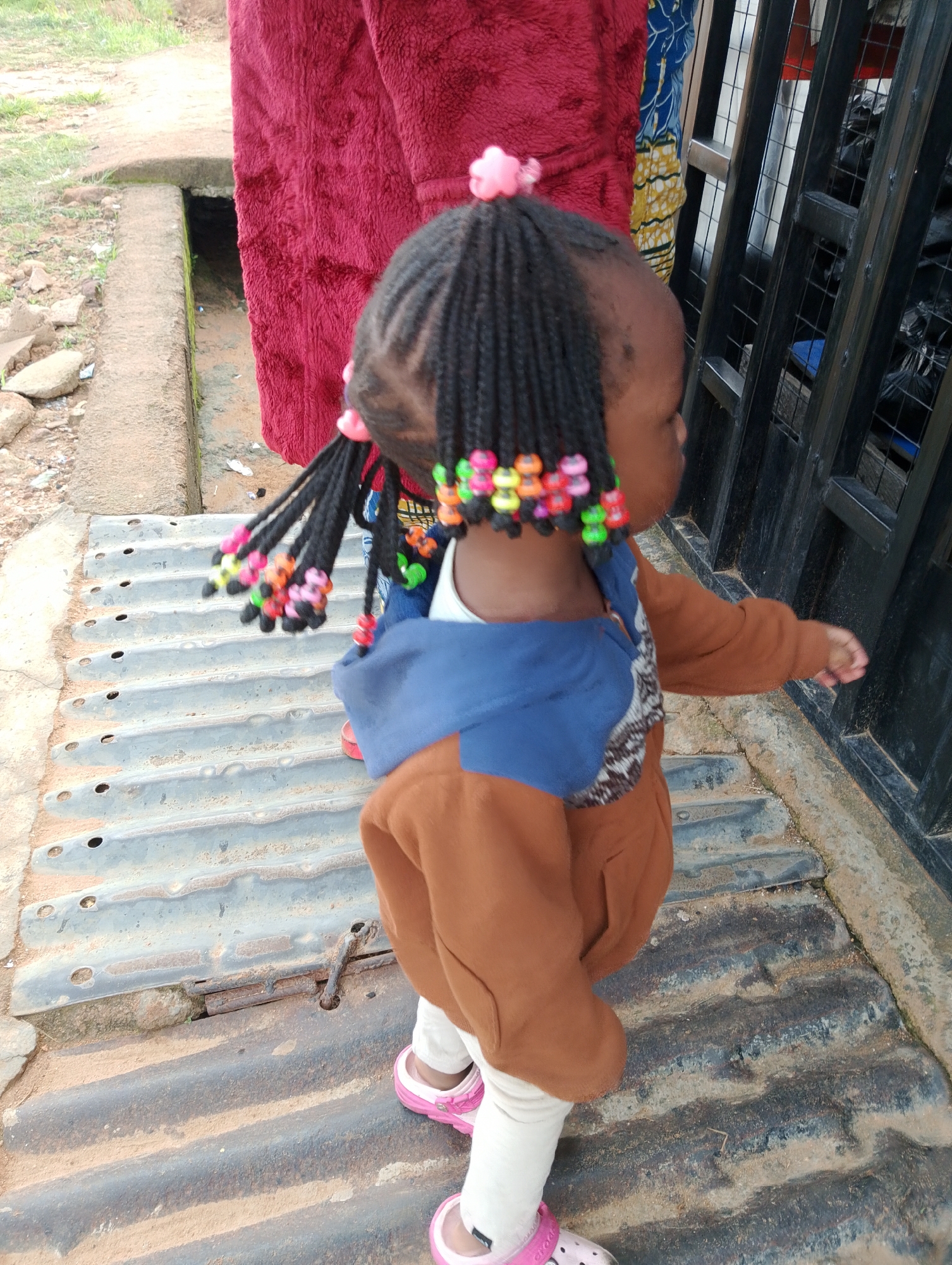 Everyday street life in a modest residential neighborhood