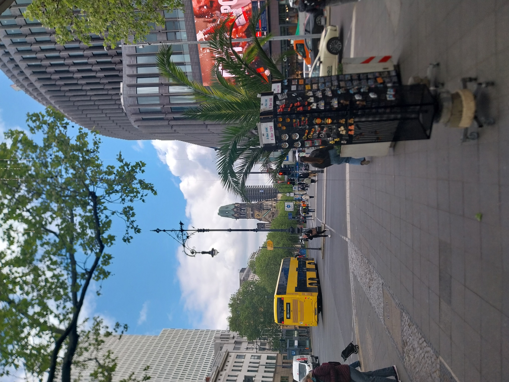 Berlin landmarks documented in 10-minute downtown walking sequence