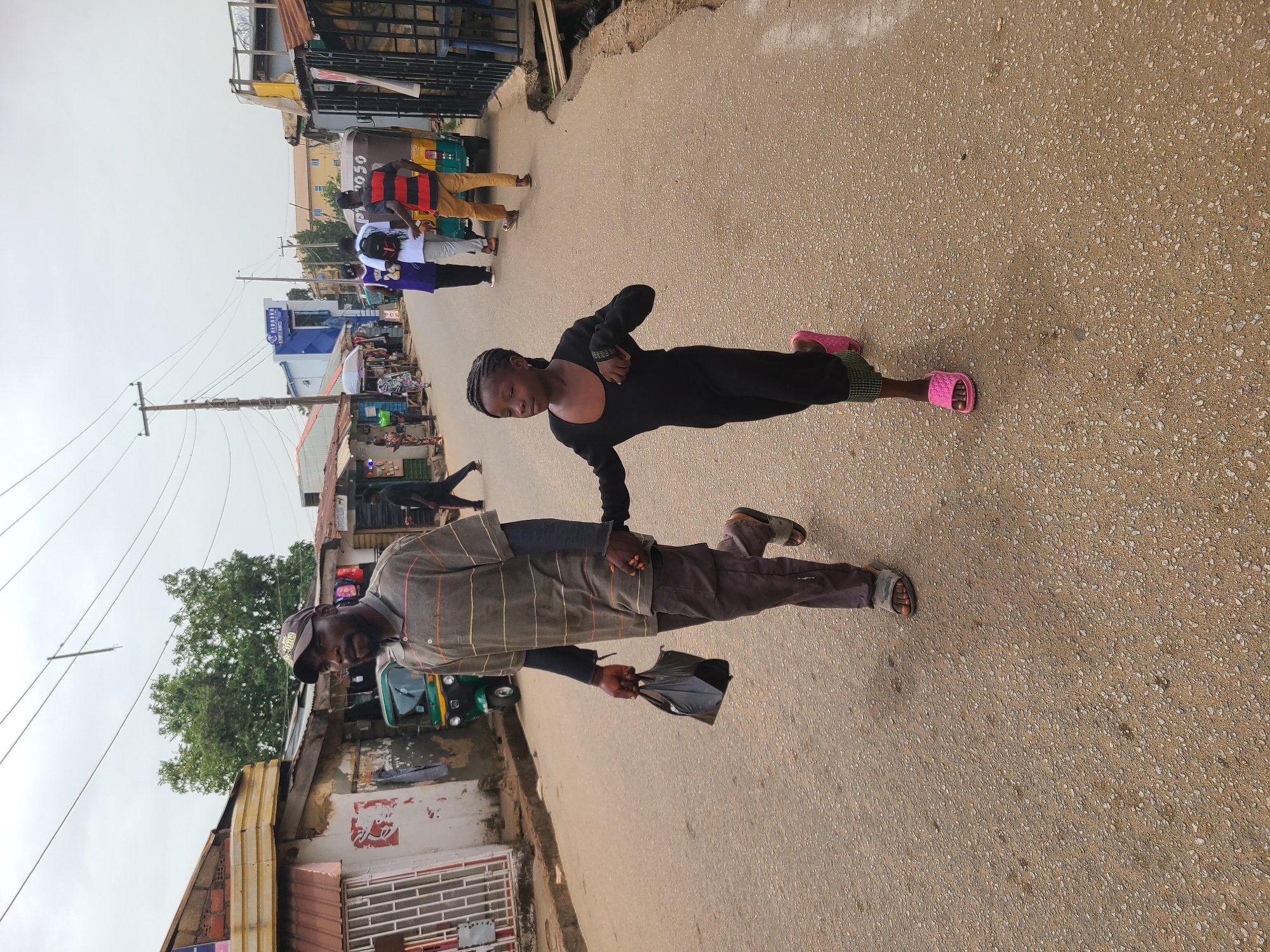 Routine street life documented across Jos, Nigeria neighborhoods