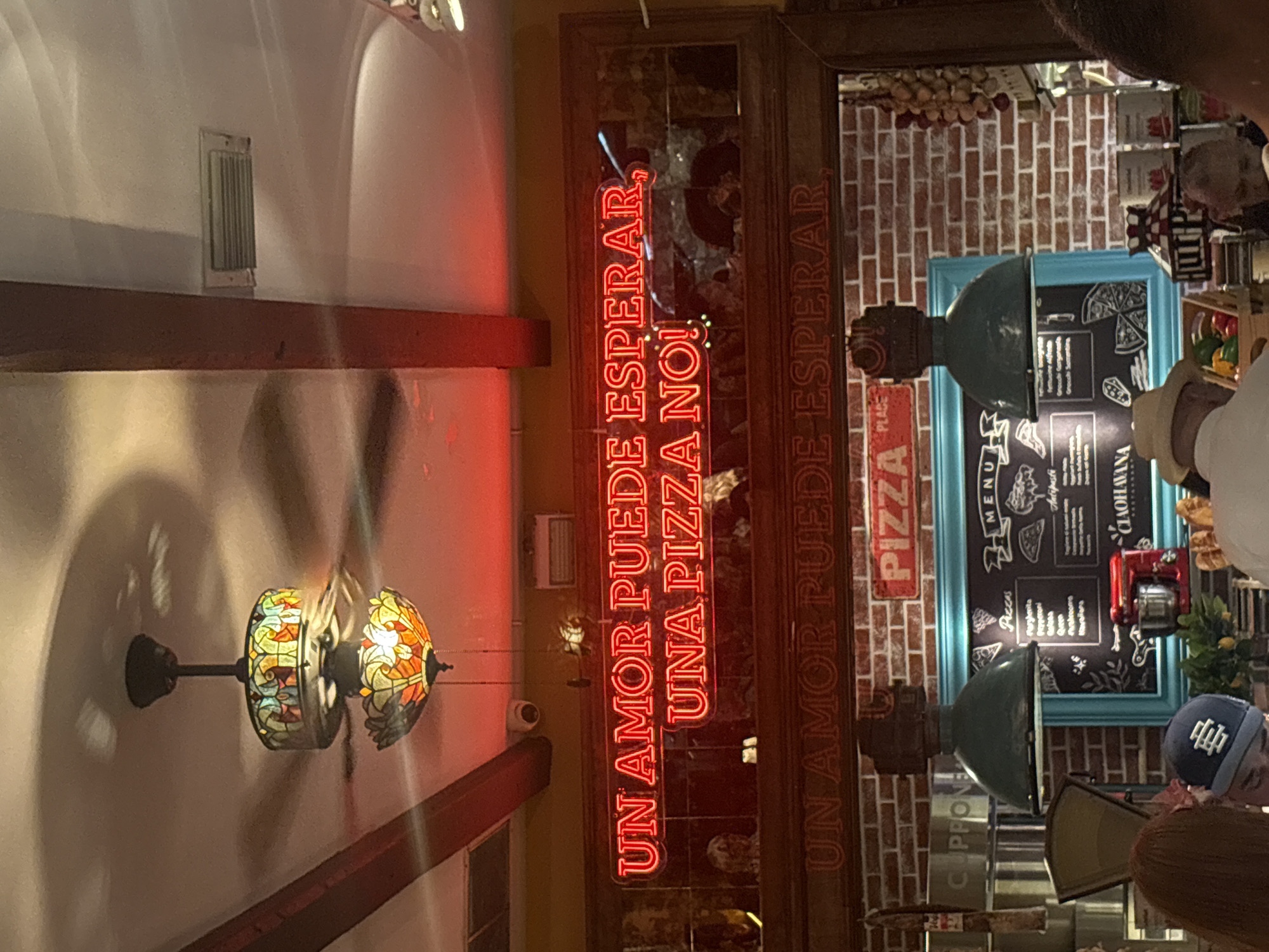 Late-night dining captured at Cuban-themed Miami restaurant