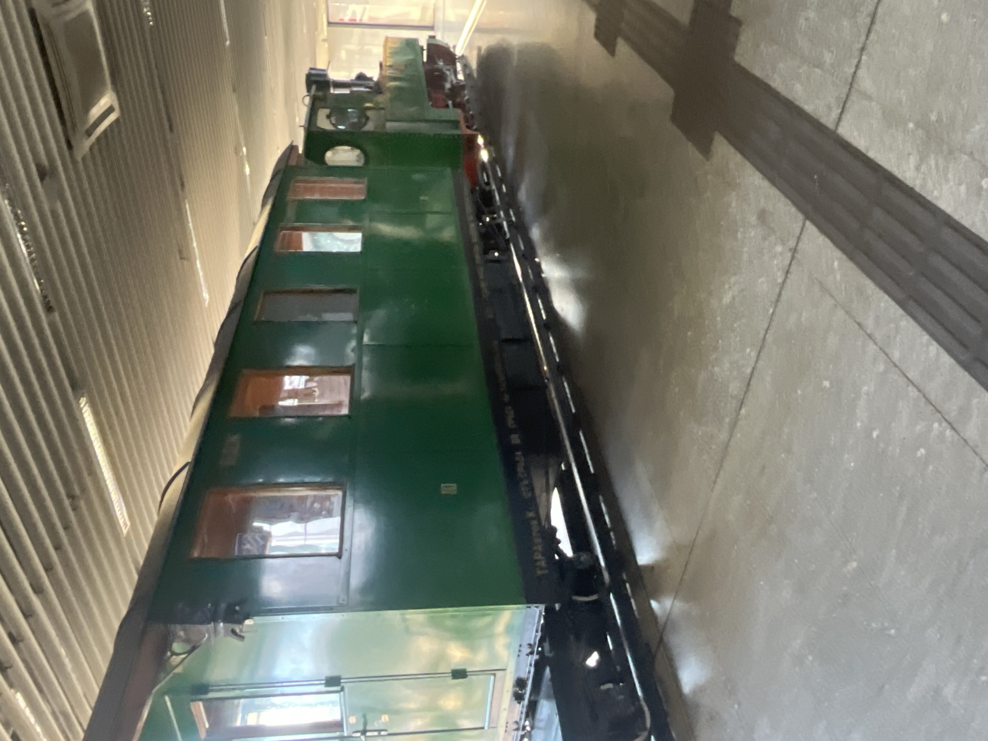 Railway Museum Exhibits and Decorative Displays Documented in Sofia