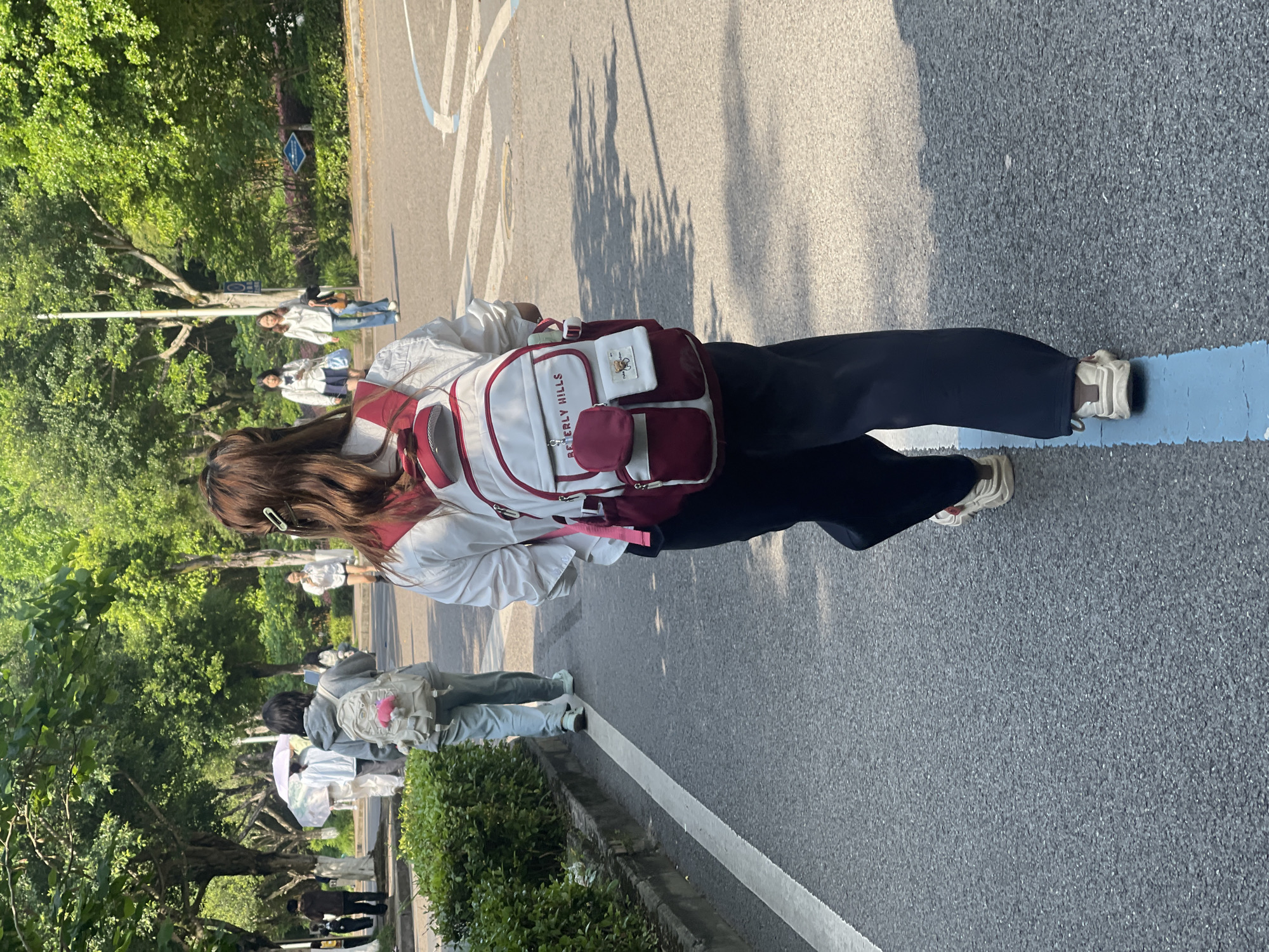 Morning street activity observed in Chongqing High-tech Zone