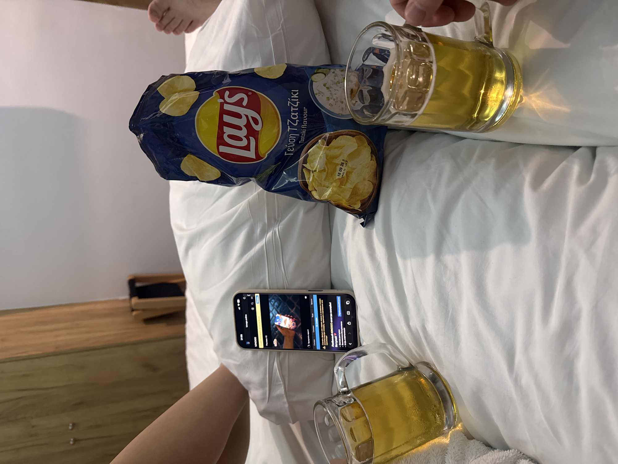 Drinks, food, and downtime at a Cretan hotel