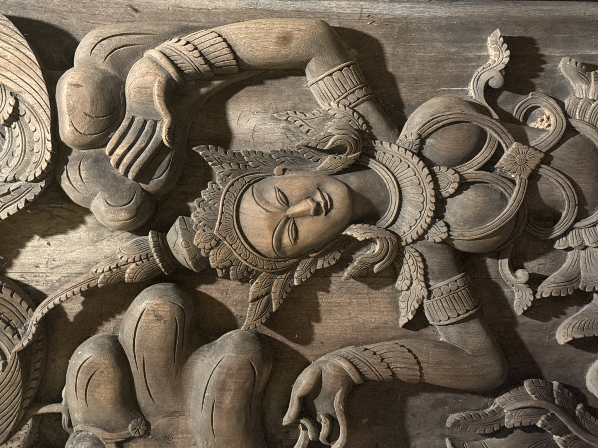 Traditional art documented in Choeng Mon, Thailand