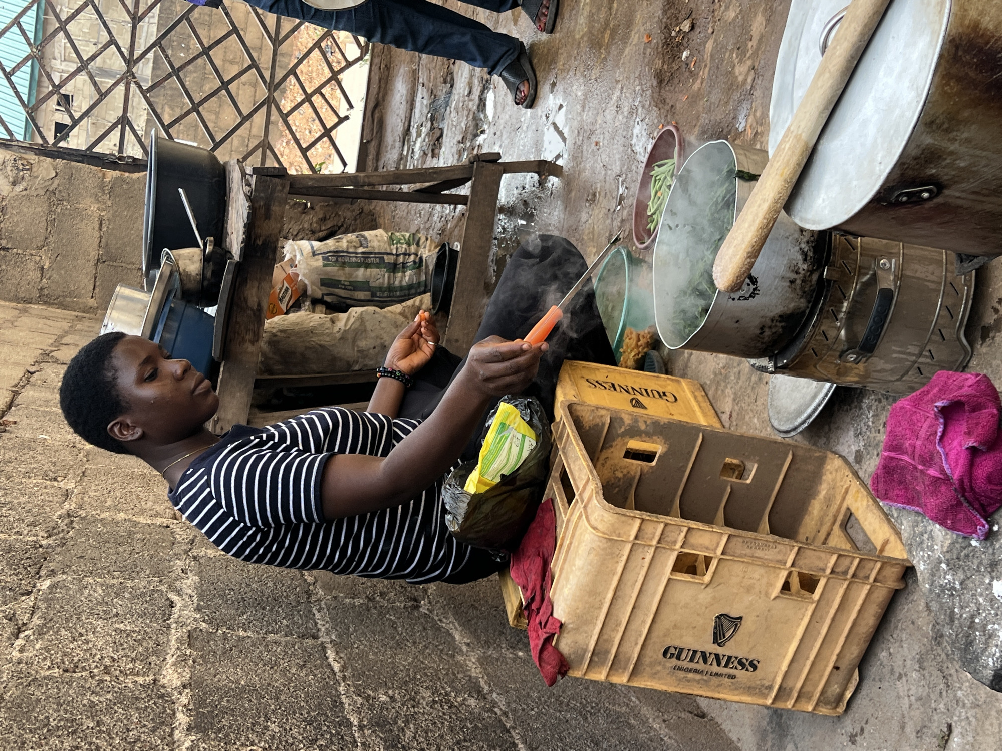 Daily life scenes documented across Jos, Nigeria morning hours