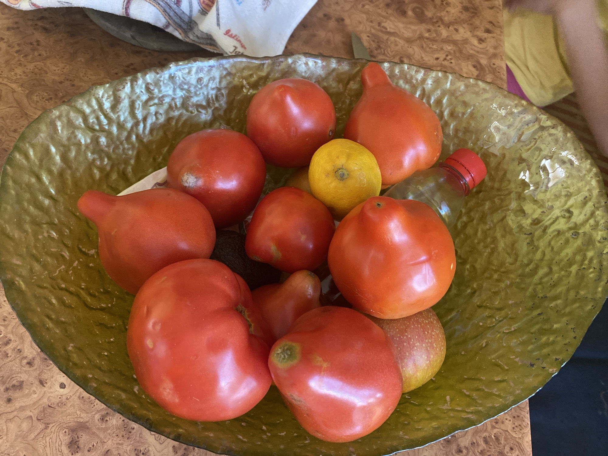 Everyday kitchen life in a Ukrainian home