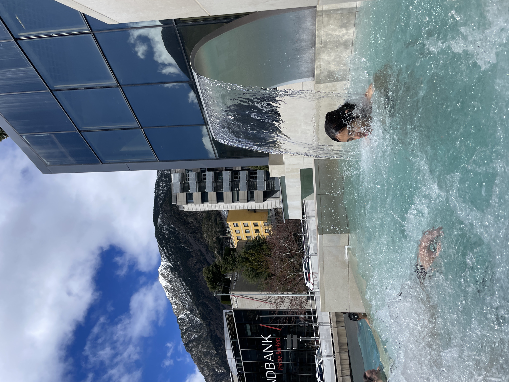 Visitors enjoy thermal spa experience at Caldea in Andorra
