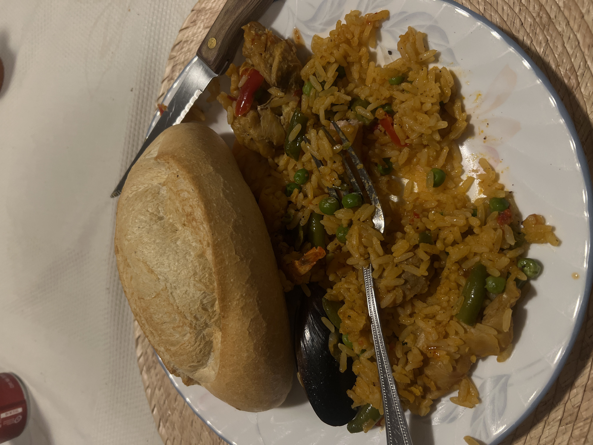 Paella dishes documented by witnesses in Mexico City