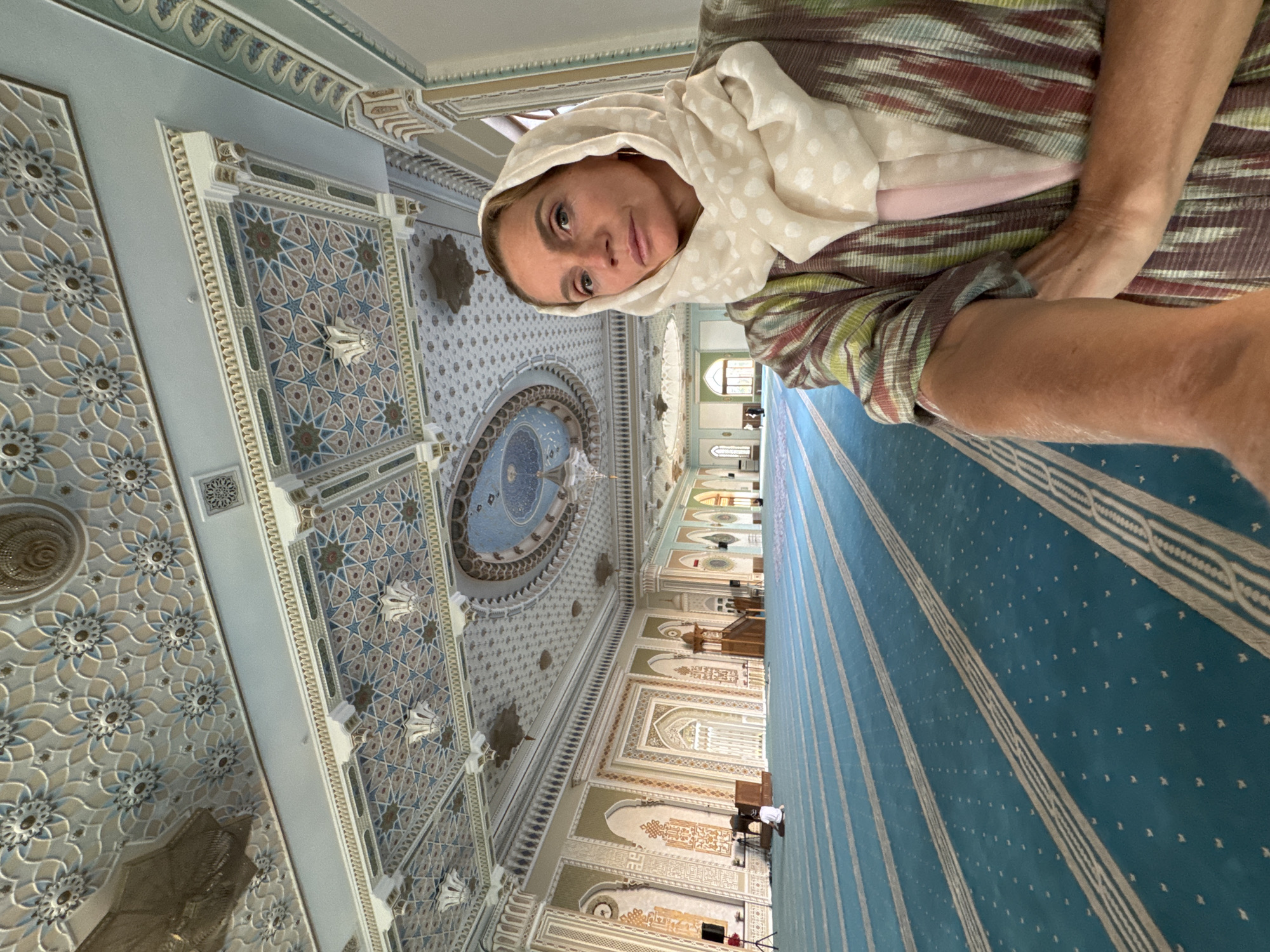 Horseback riders and historic complex captured in Tashkent