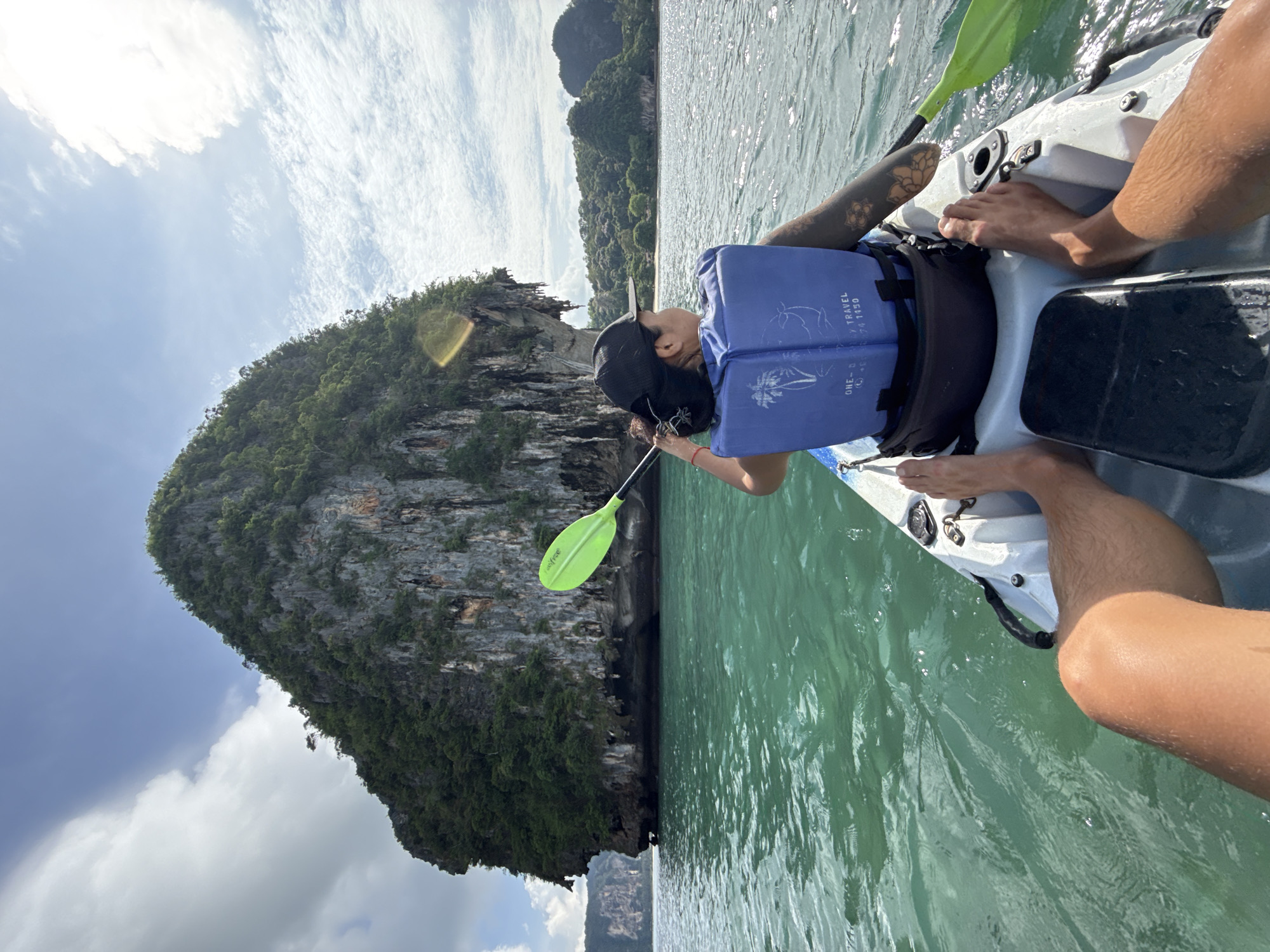Kayaking the limestone karsts of Ao Nang by water and air