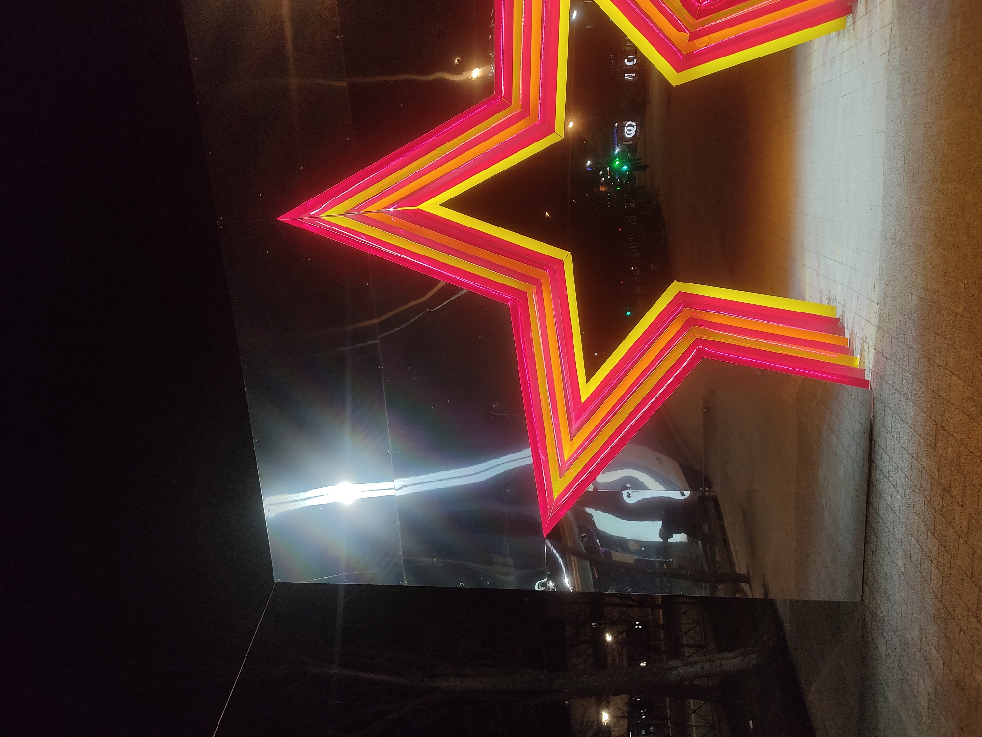 Nighttime street art and public spaces documented in Reutov