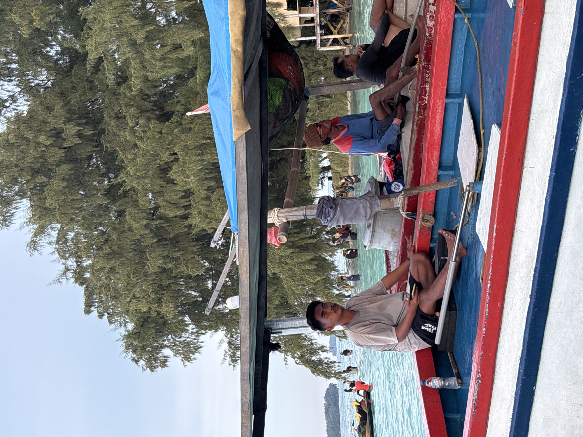 Group spotted on boat near Jakarta beach
