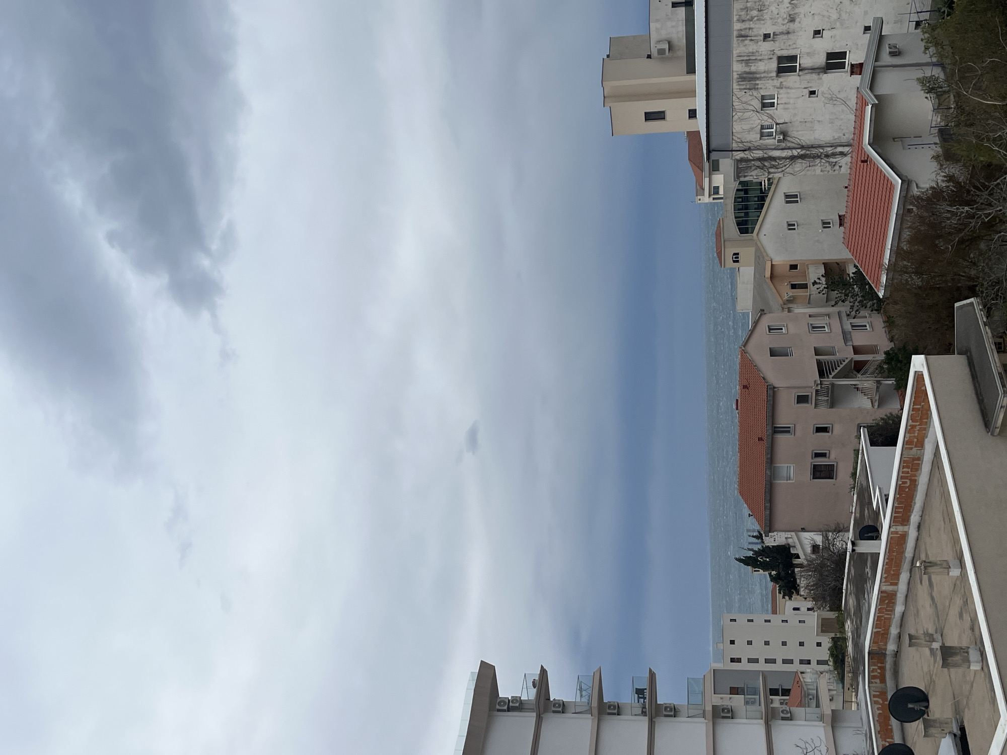 Overcast morning view captured in Boreti, Montenegro