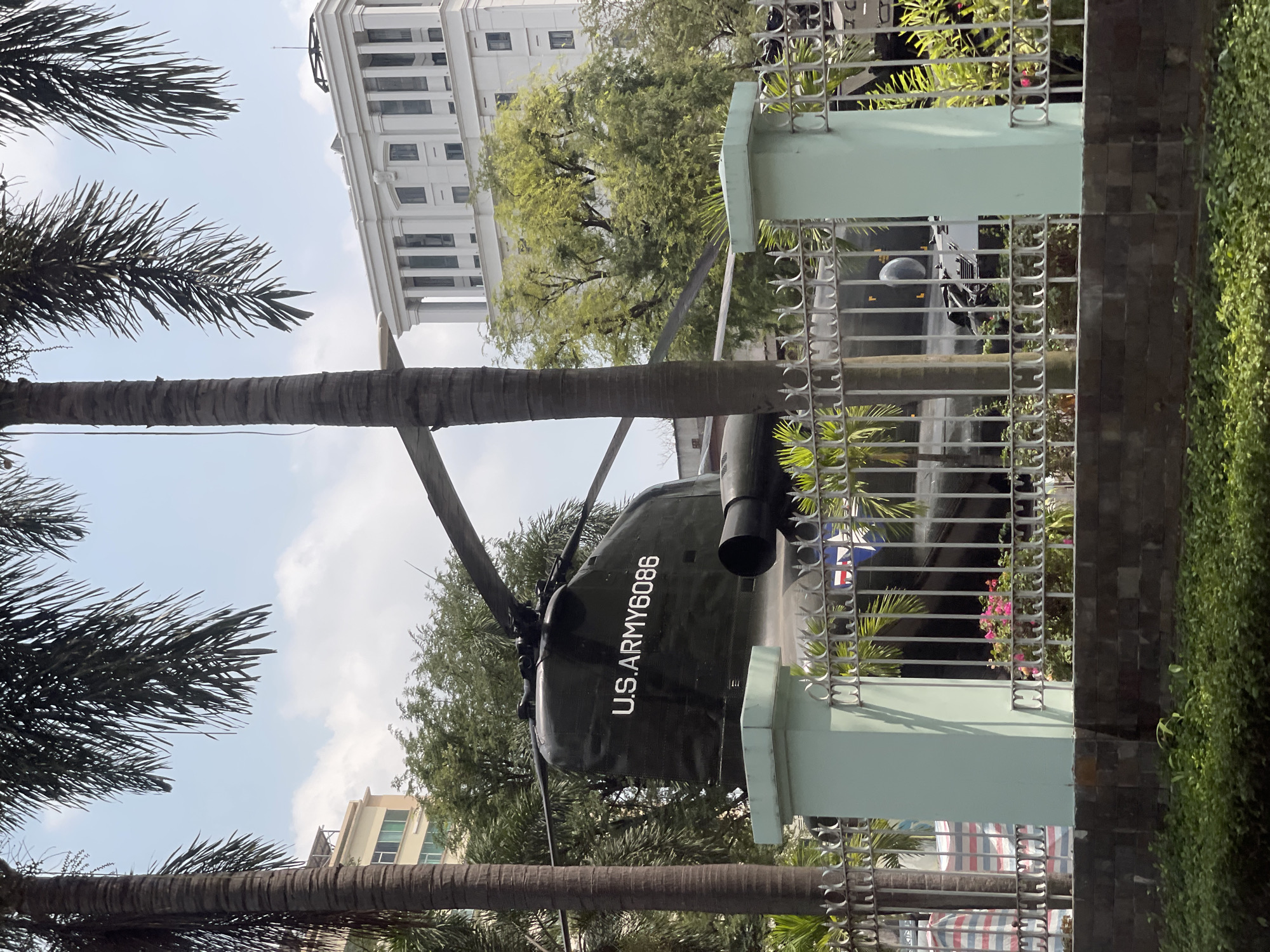 U.S. Army helicopter display spotted in Thủ Đức, Vietnam