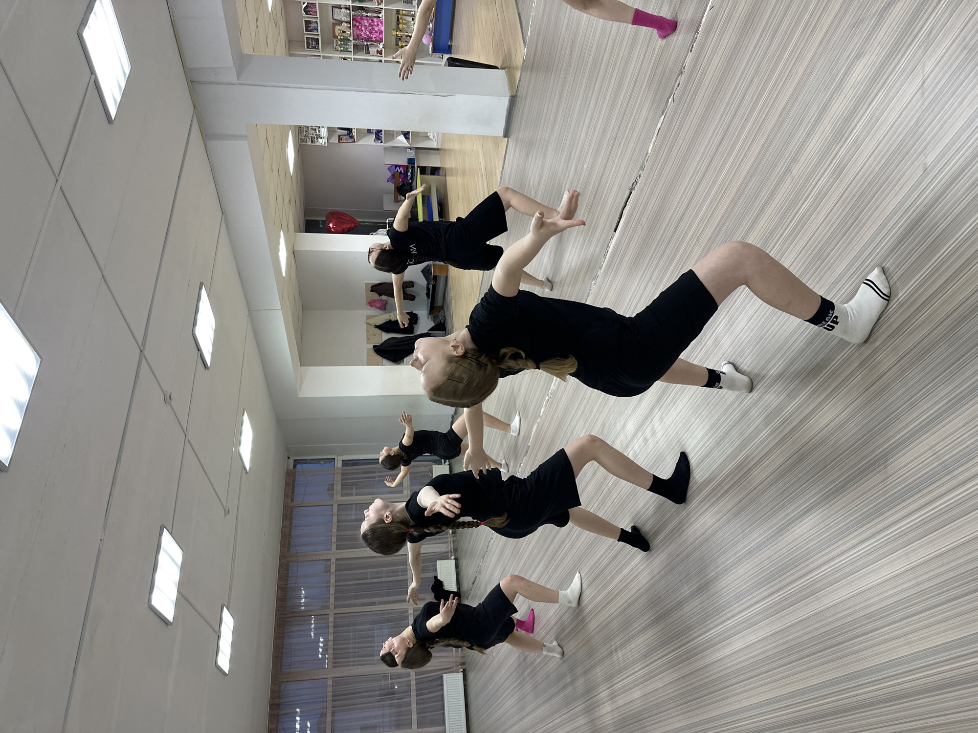 Dance class in session at Votkinsk studio