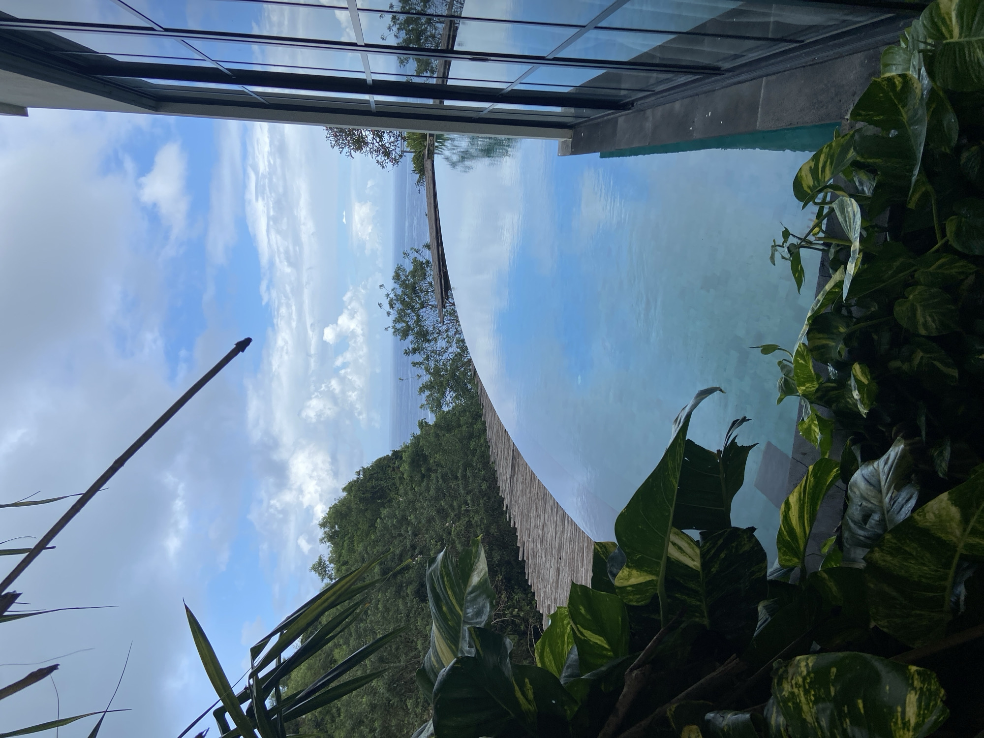 Infinity pool view captured in Kuta Selatan, Indonesia