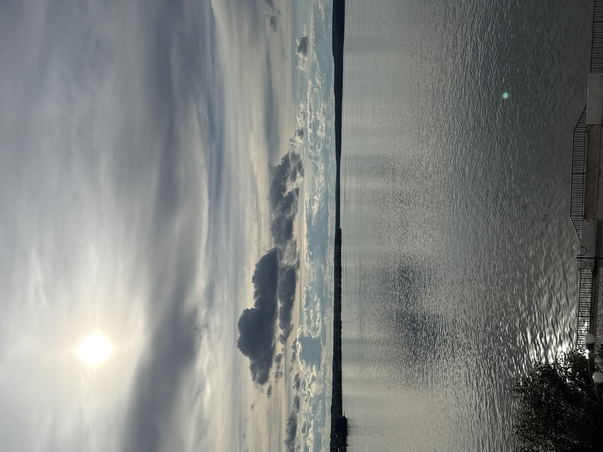 Hockey practice and reservoir views on a cloudy Votkinsk afternoon