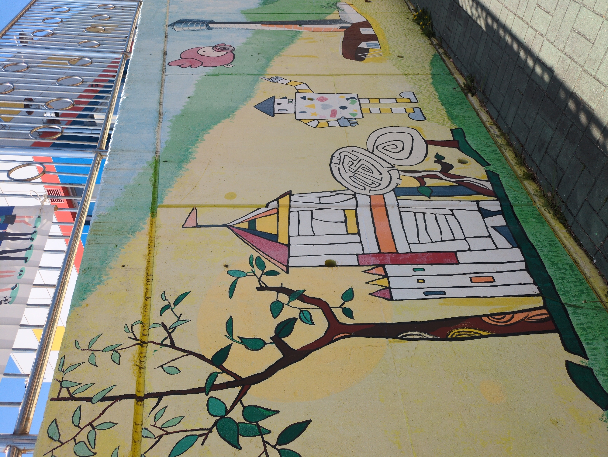 Early morning street art documentation in Ulsan, South Korea