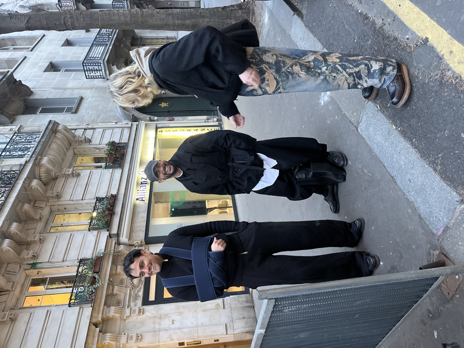 Ordinary Paris street life documented over winter afternoon