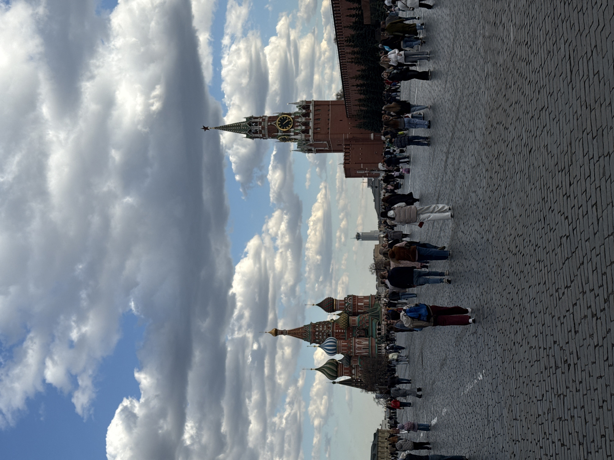 Moscow Red Square scene captured by witness