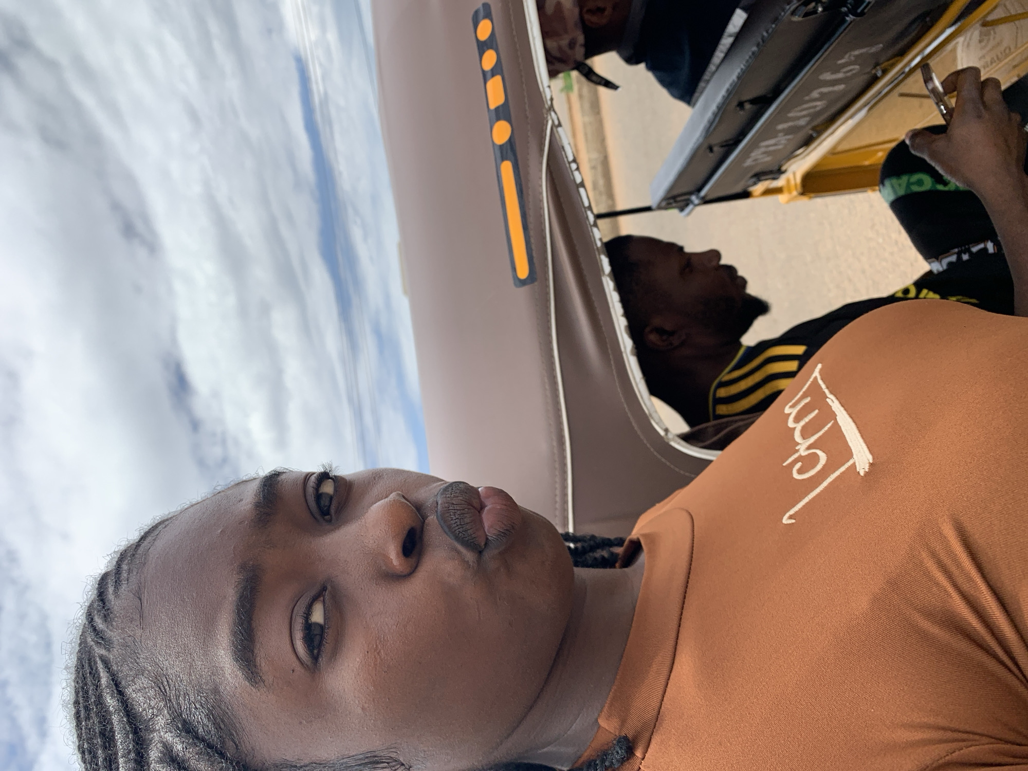 Tricycle ride through Nigerian streets captured from multiple angles
