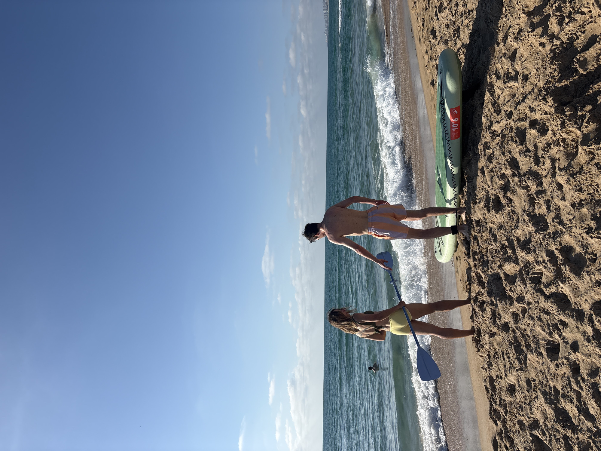 Beach activities observed along Israeli Mediterranean coast