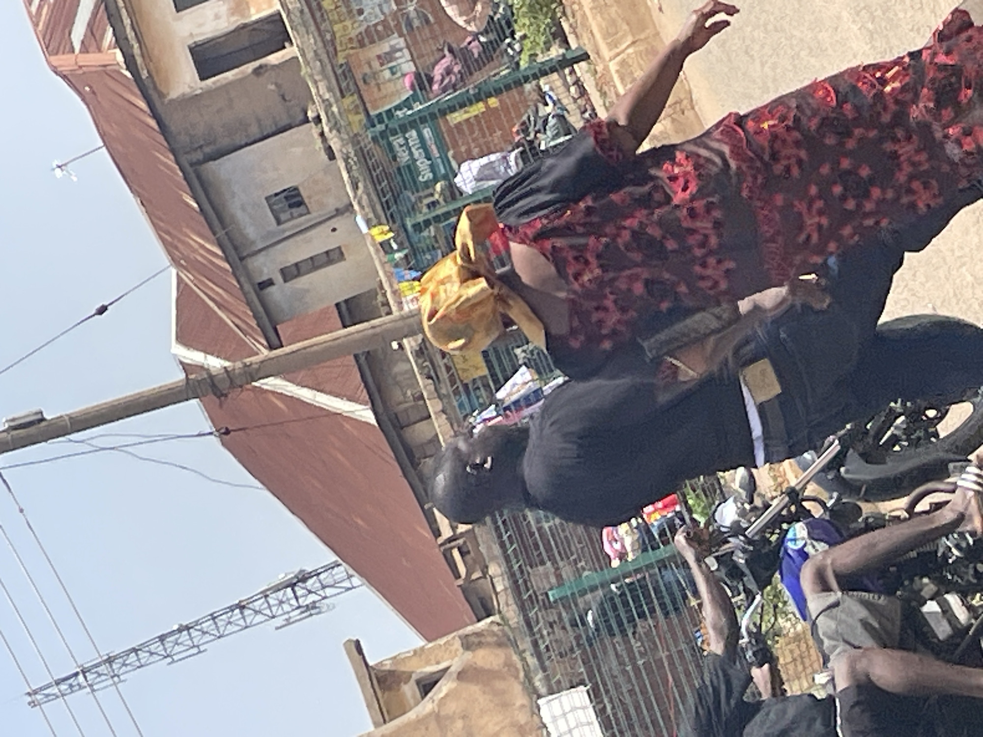 Everyday street and market activity in Bukuru, Nigeria
