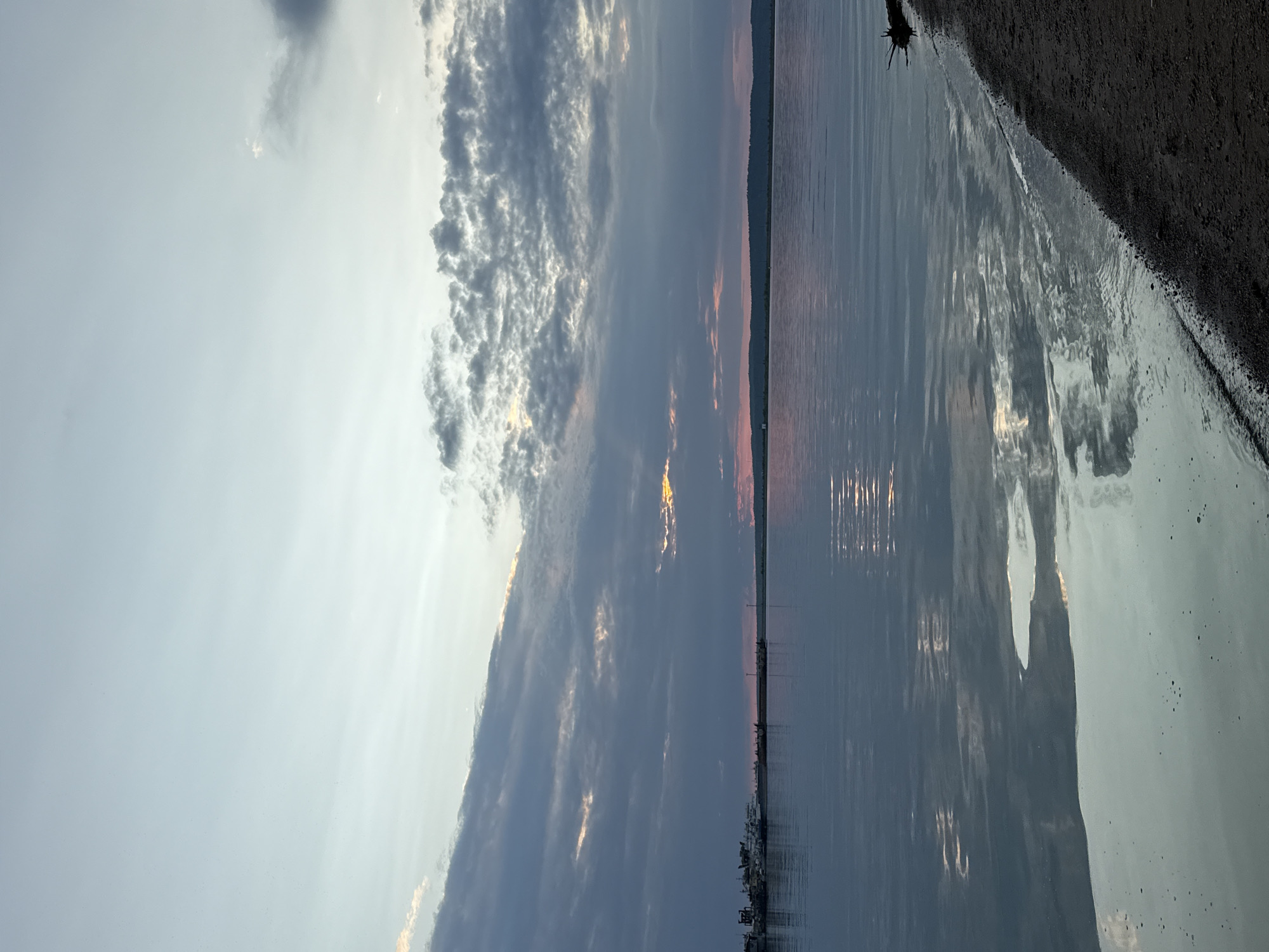 Lakeside sunset hang with forest trails nearby