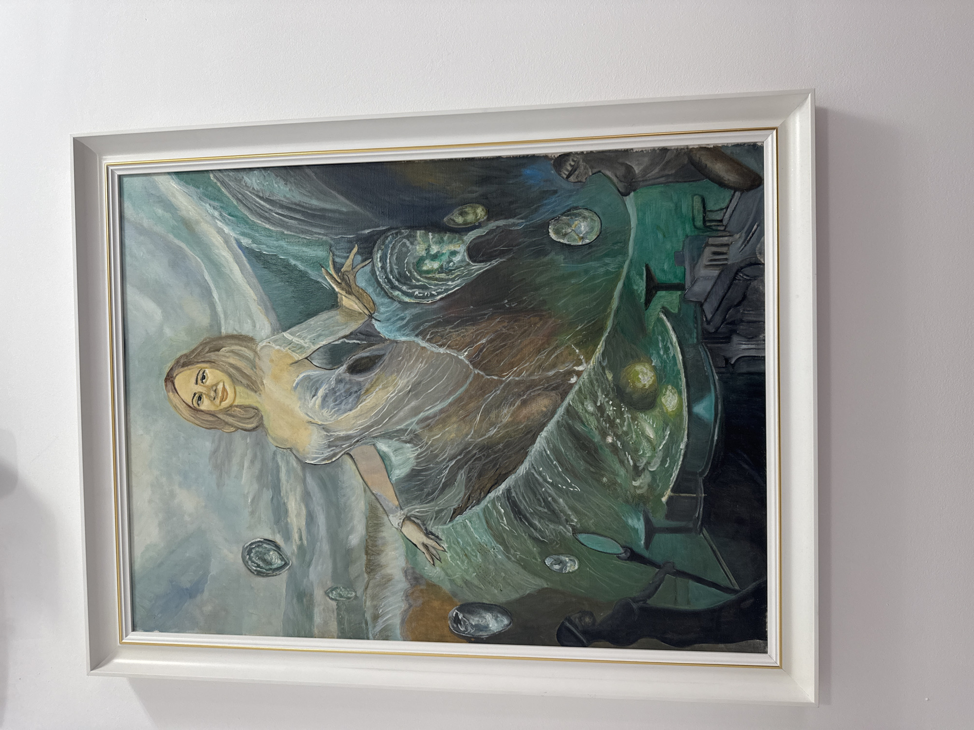 Art gallery visit documented in Craiova, Romania