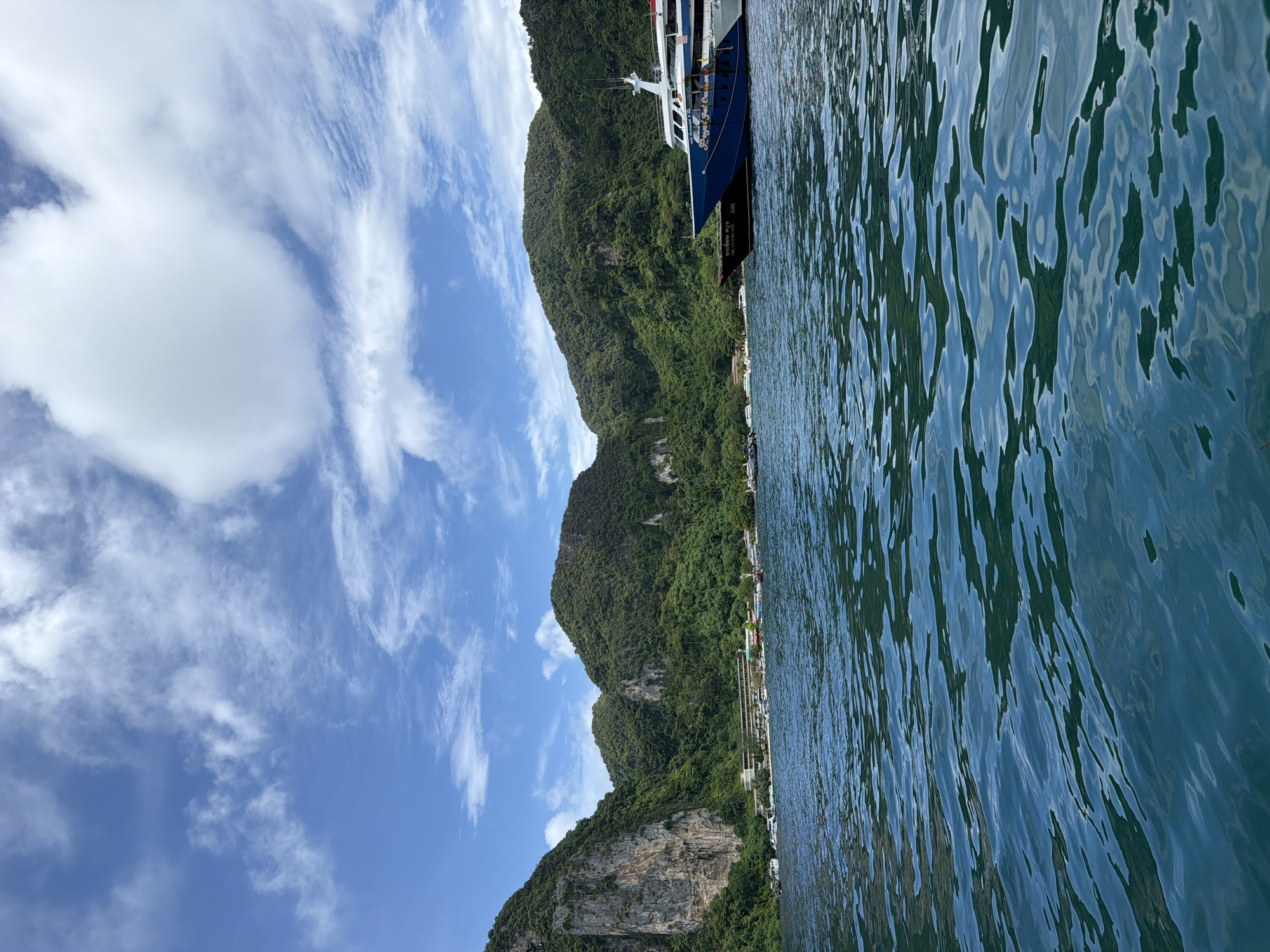 Morning activity at Ao Nang's waterfront pier and bay