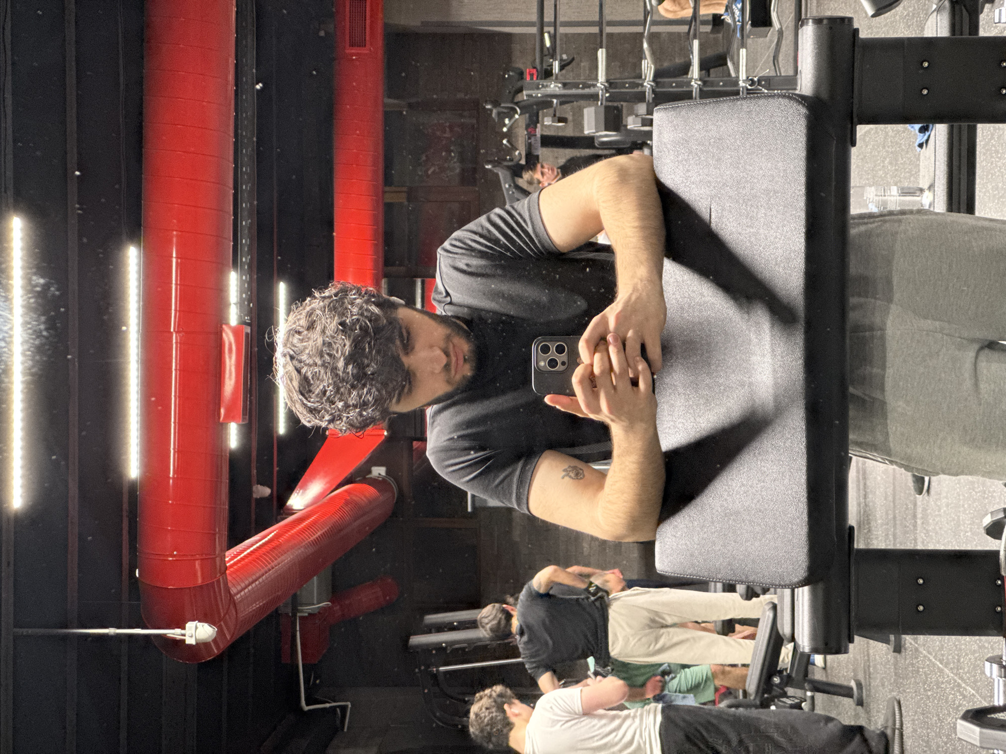 Gym workout session documented in Yerevan, Armenia
