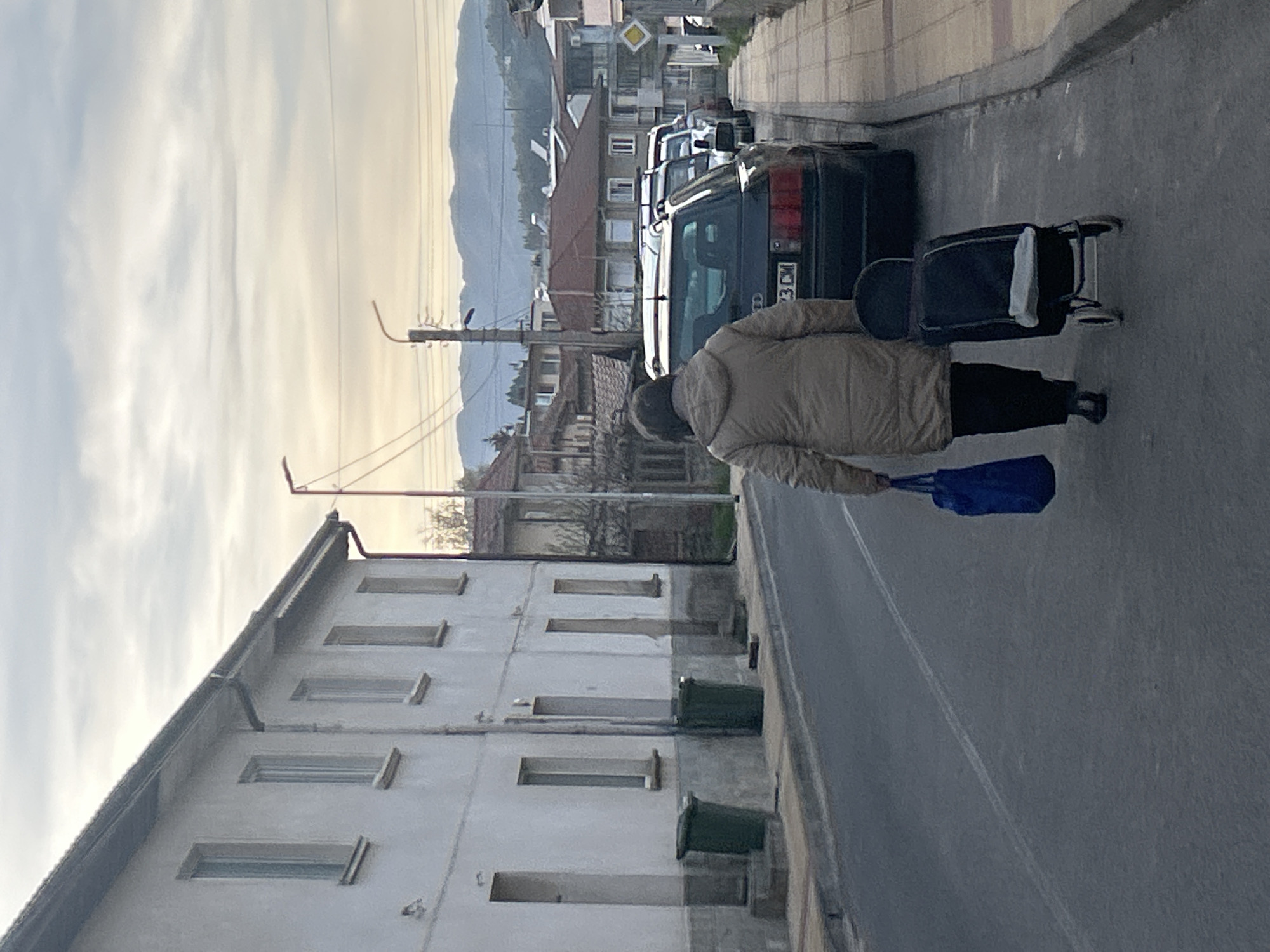 Spring afternoon street life documented across Zlatograd, Bulgaria